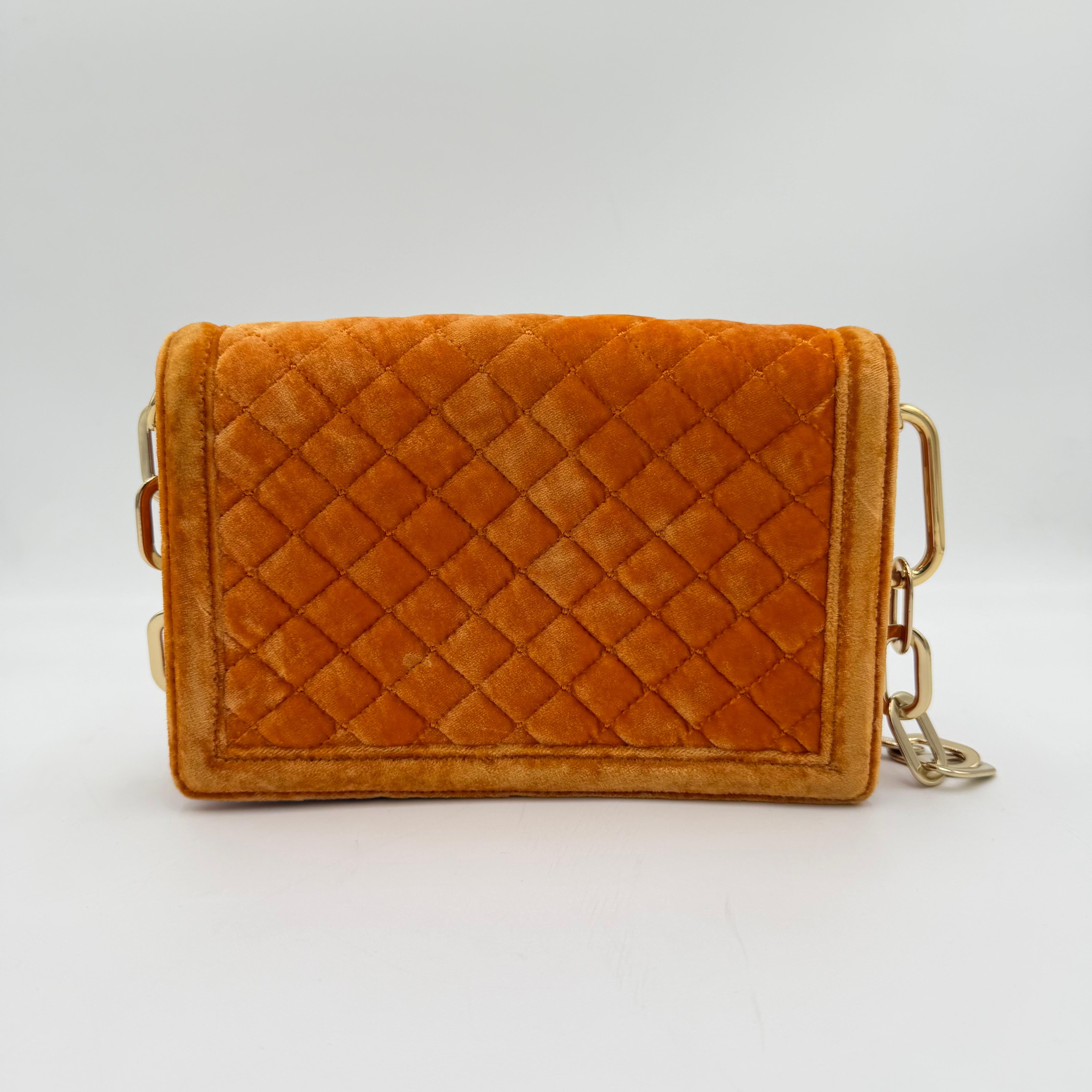 Dolce & Gabbana 2000s Velour Bag