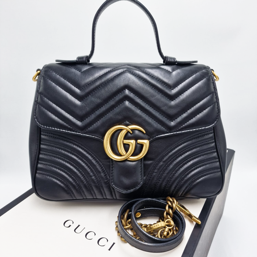 Gucci GG Marmont Small Top Handle Bag