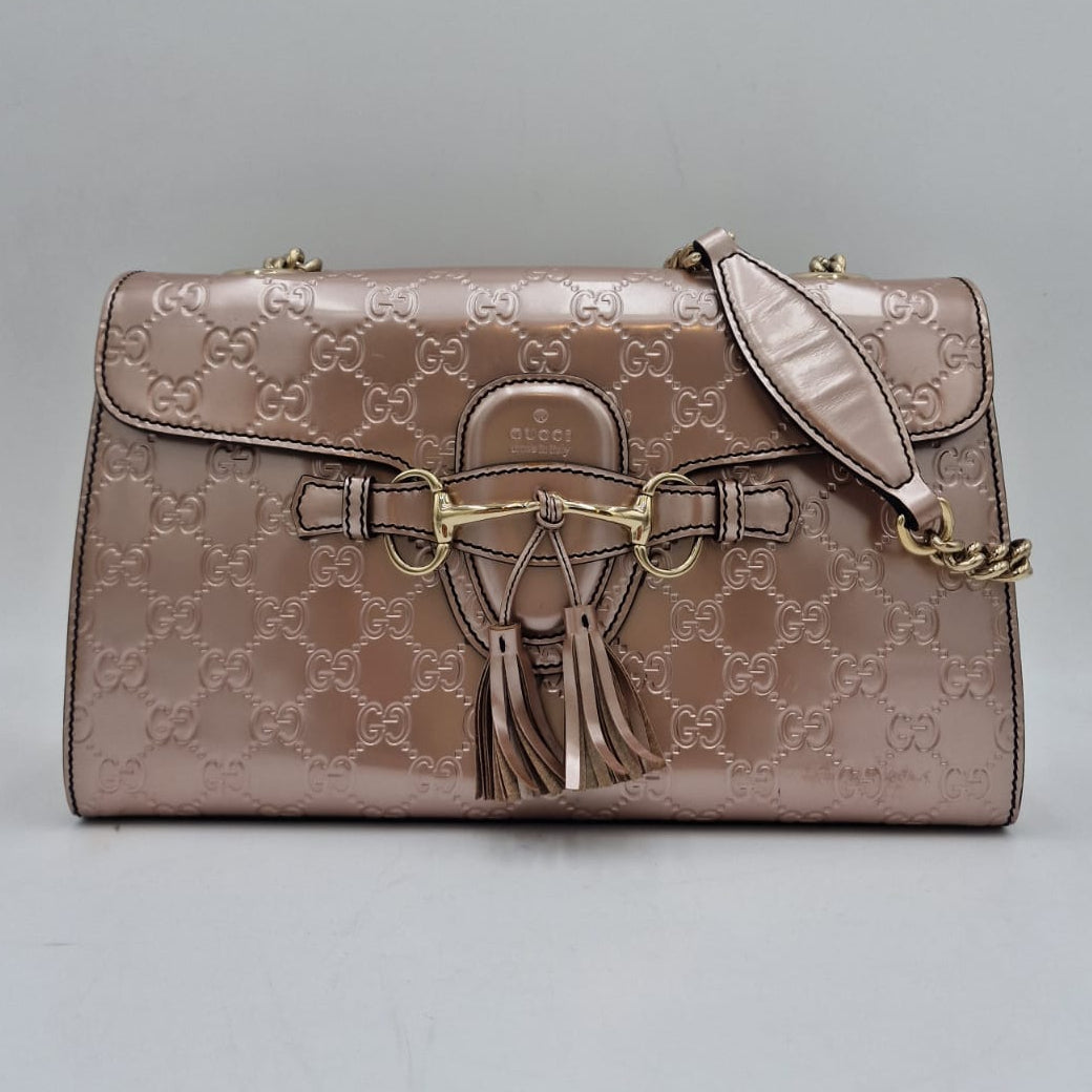 Gucci Emily Metallic Medium