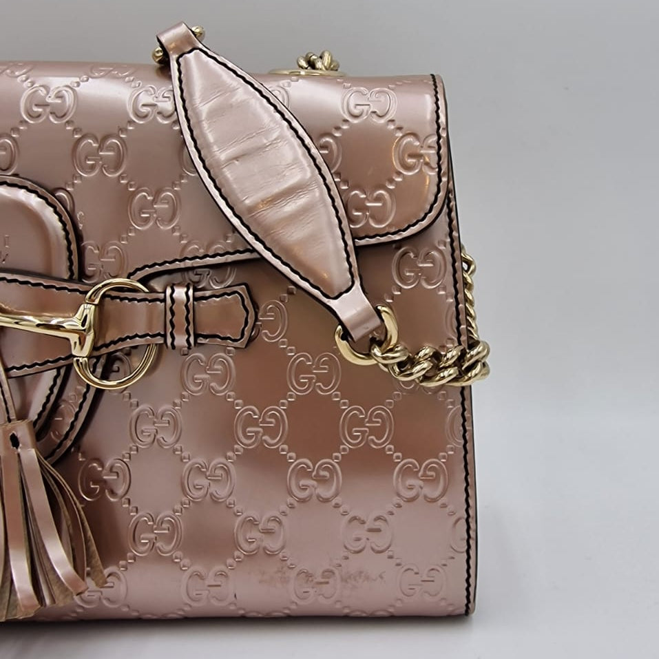 Gucci Emily Metallic Medium