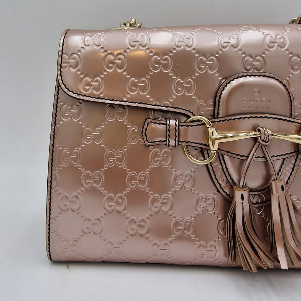 Gucci Emily Metallic Medium