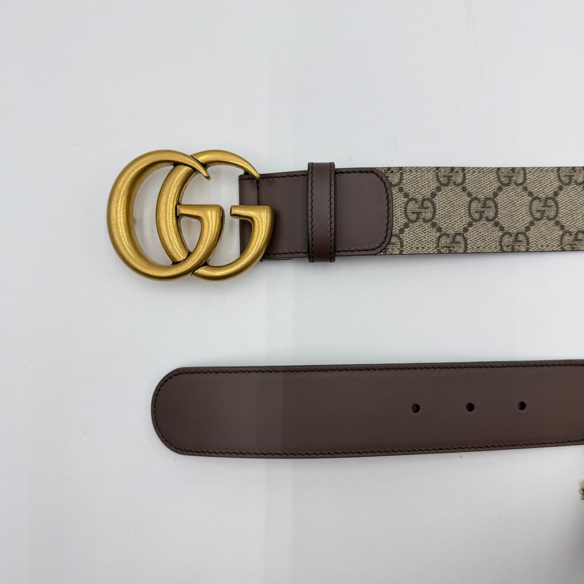 Gucci GG Supreme Monogram Belt