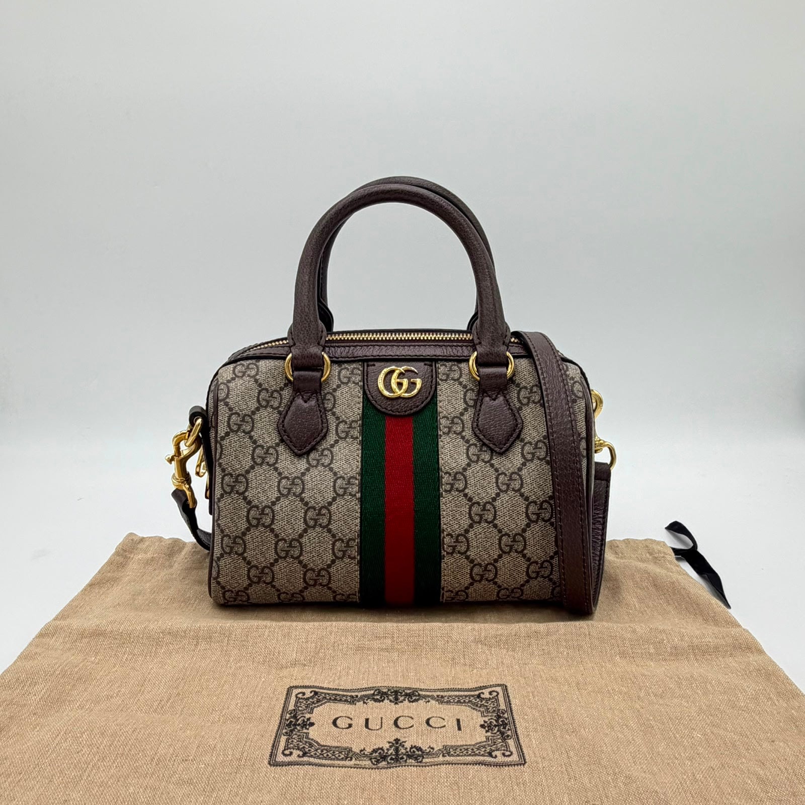 Gucci Small Ophidia Boston Bag