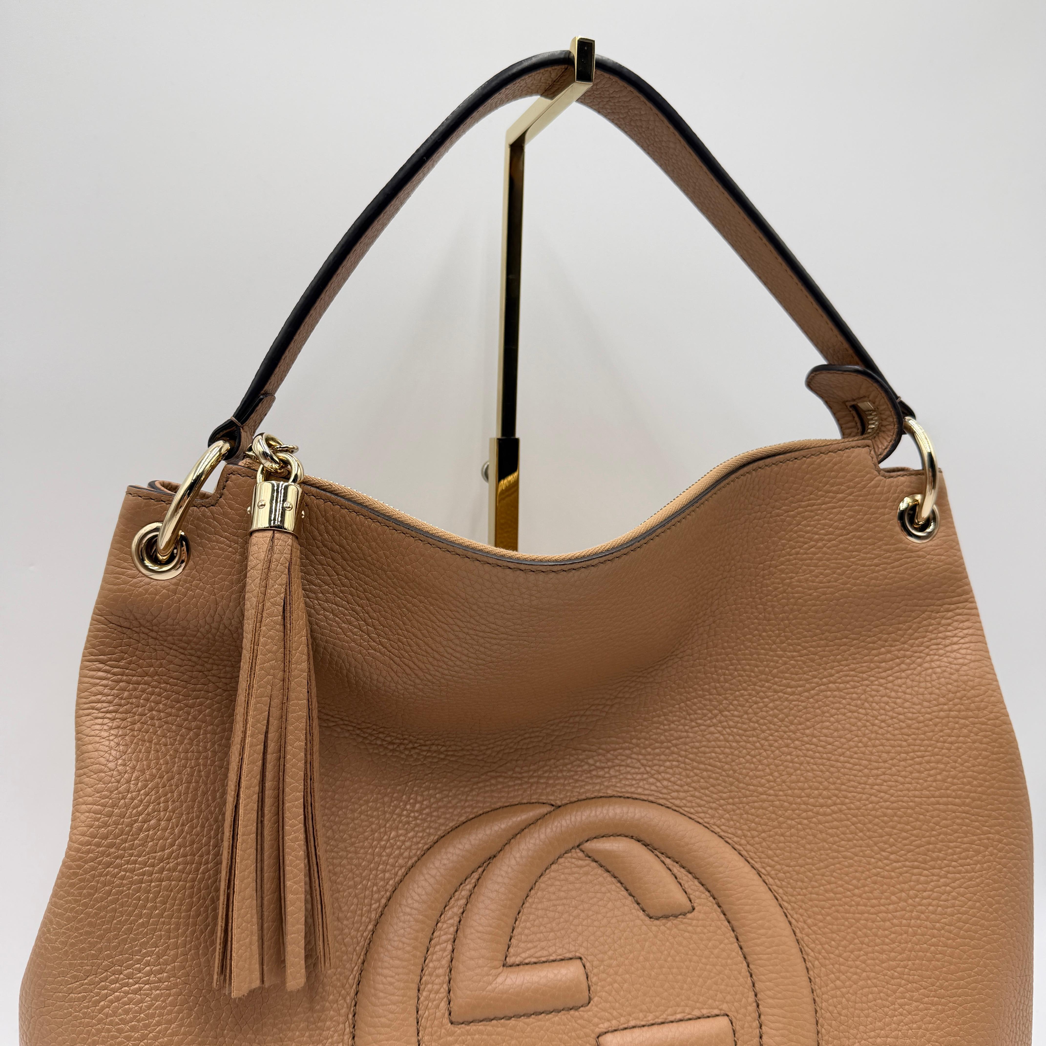 Gucci Soho Leather Tote Large