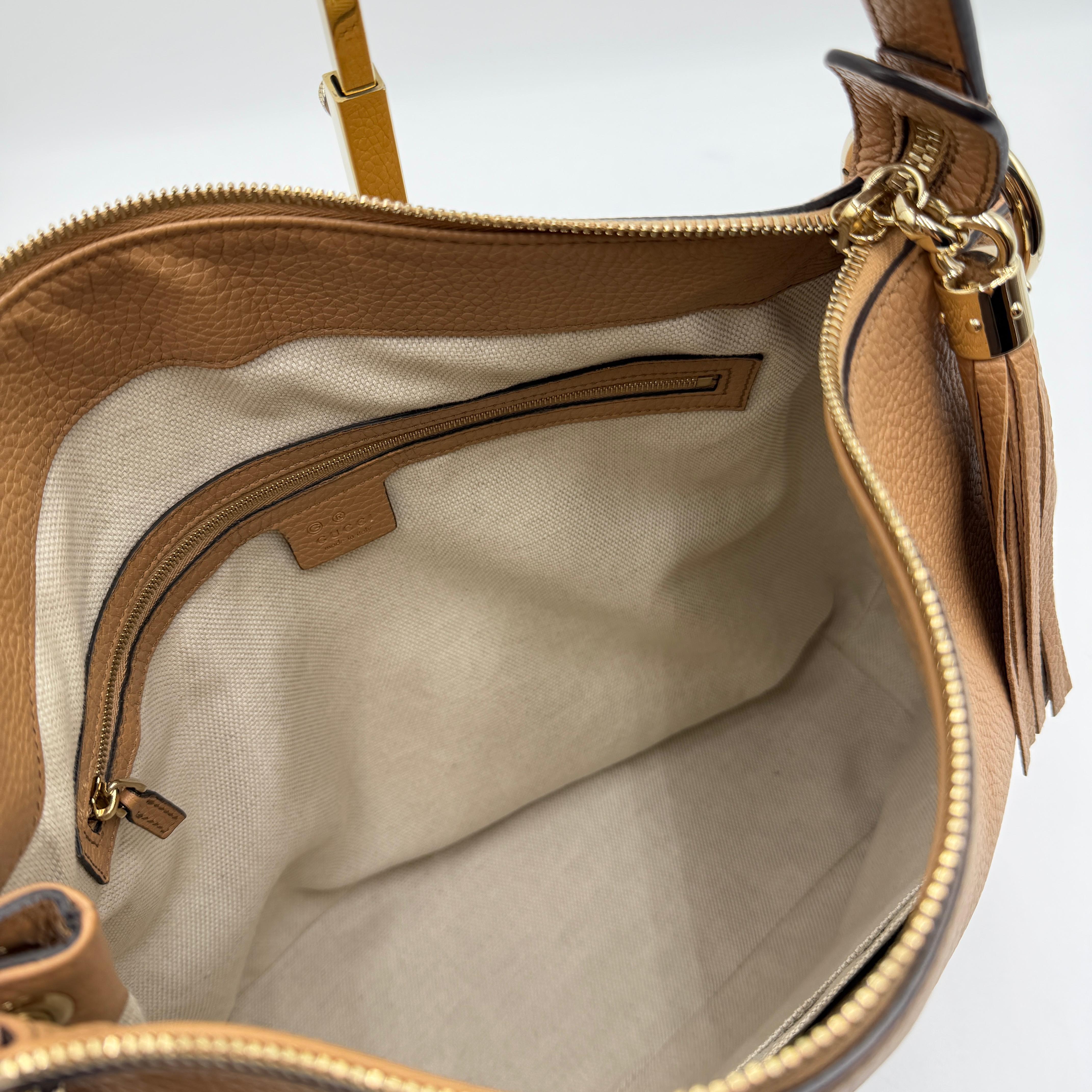 Gucci Soho Leather Tote Large