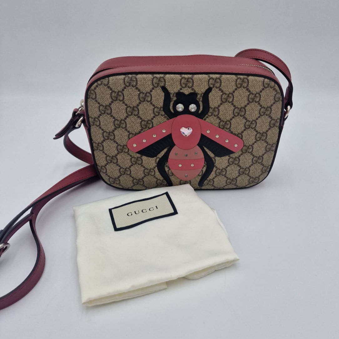 Gucci Supreme Camera Bag