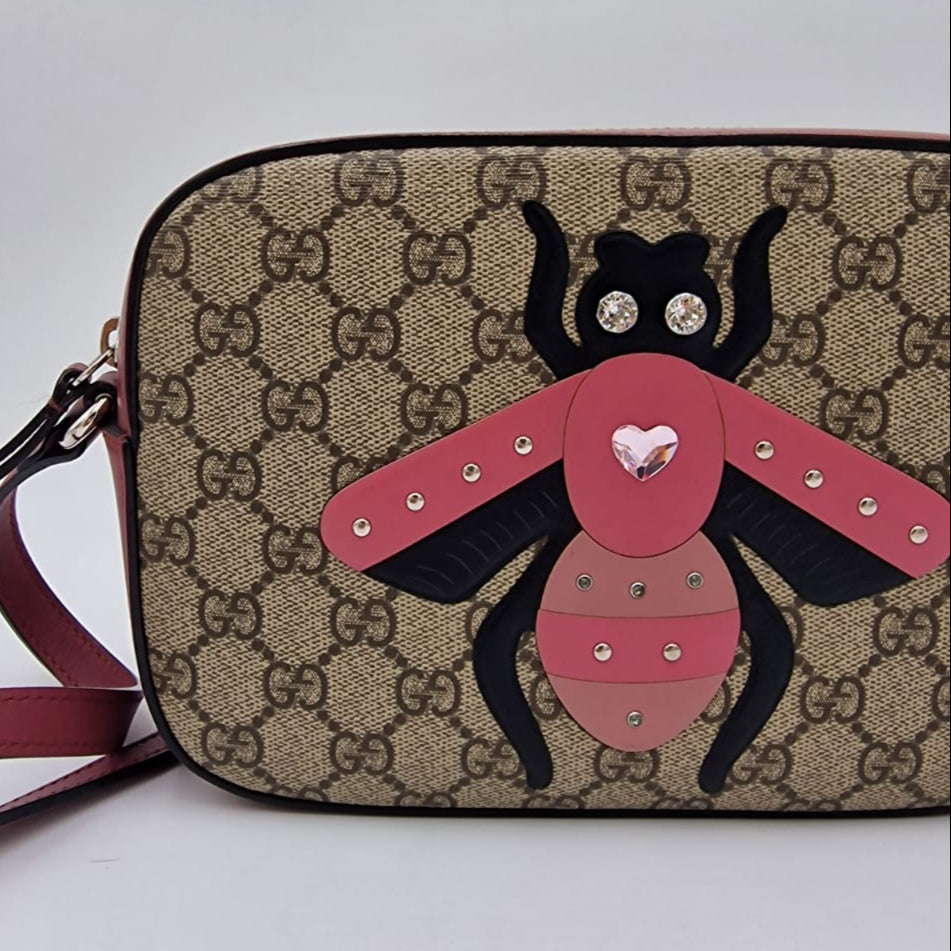 Gucci Supreme Camera Bag