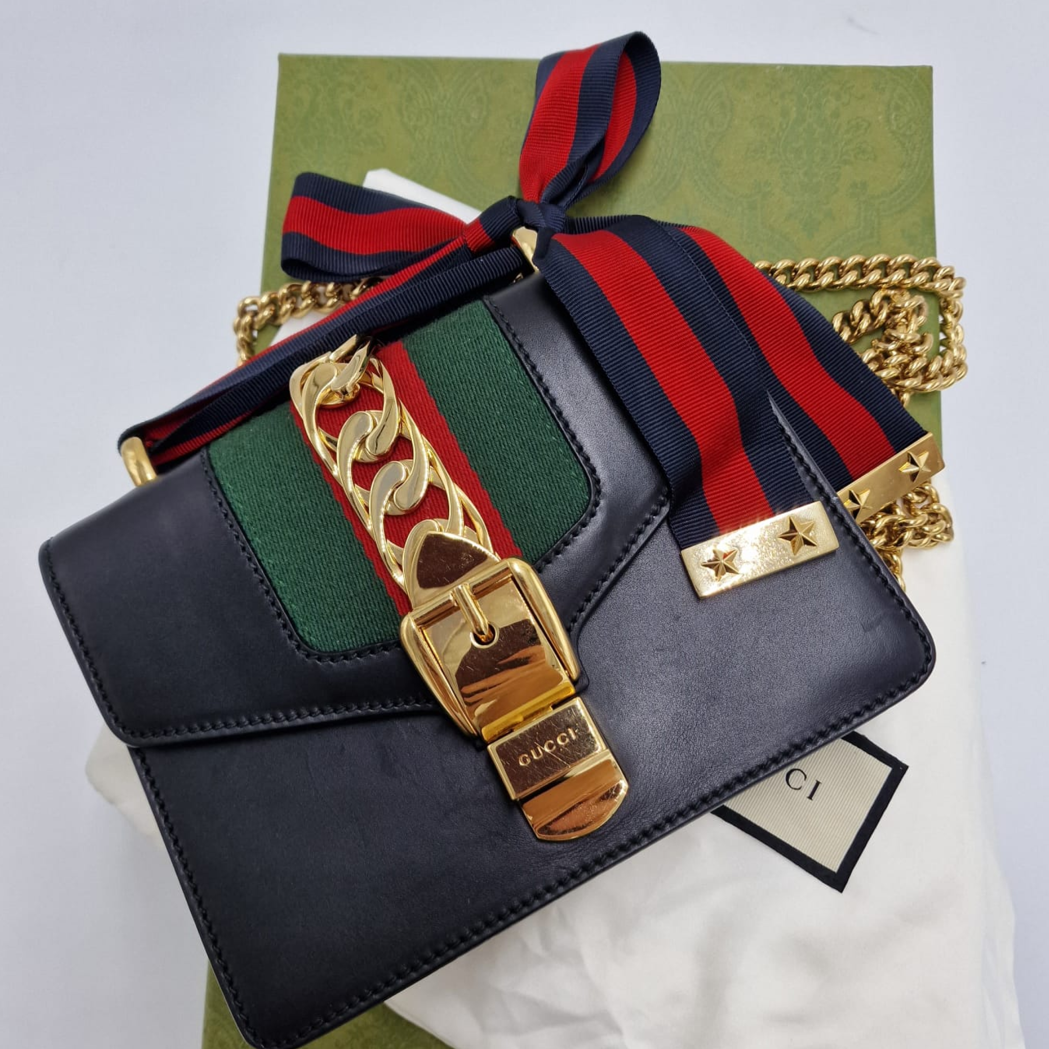 Gucci Sylvie Mini Chain Bag