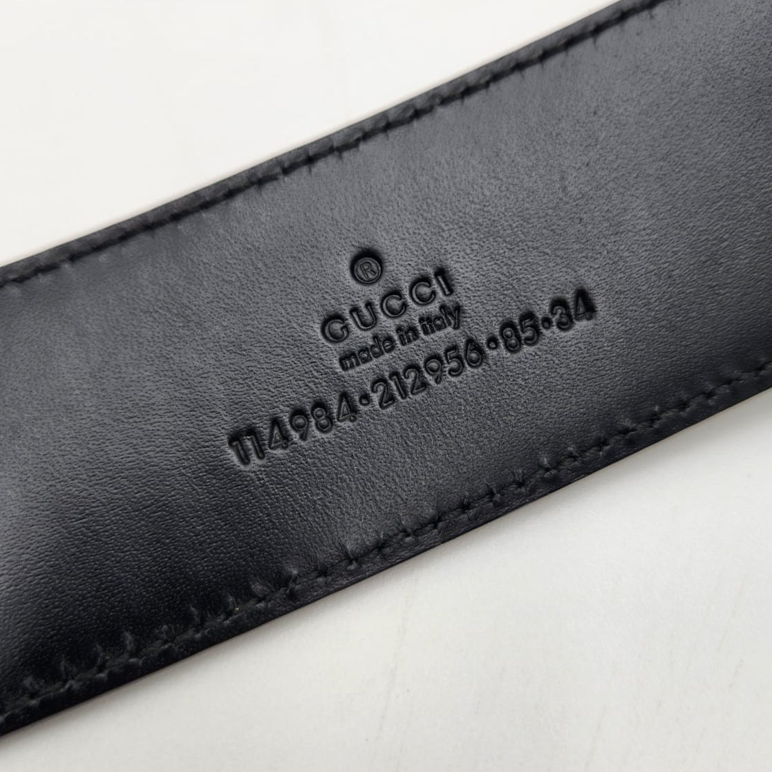 Gucci Signature Leather Belt