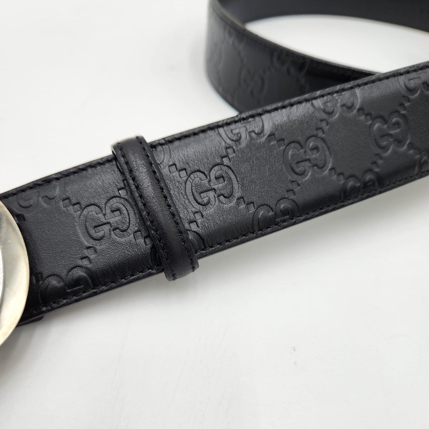 Gucci Signature Leather Belt