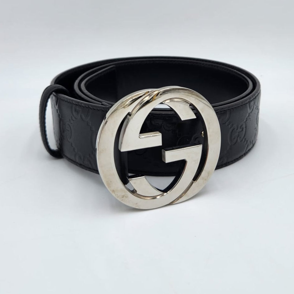 Gucci Signature Leather Belt