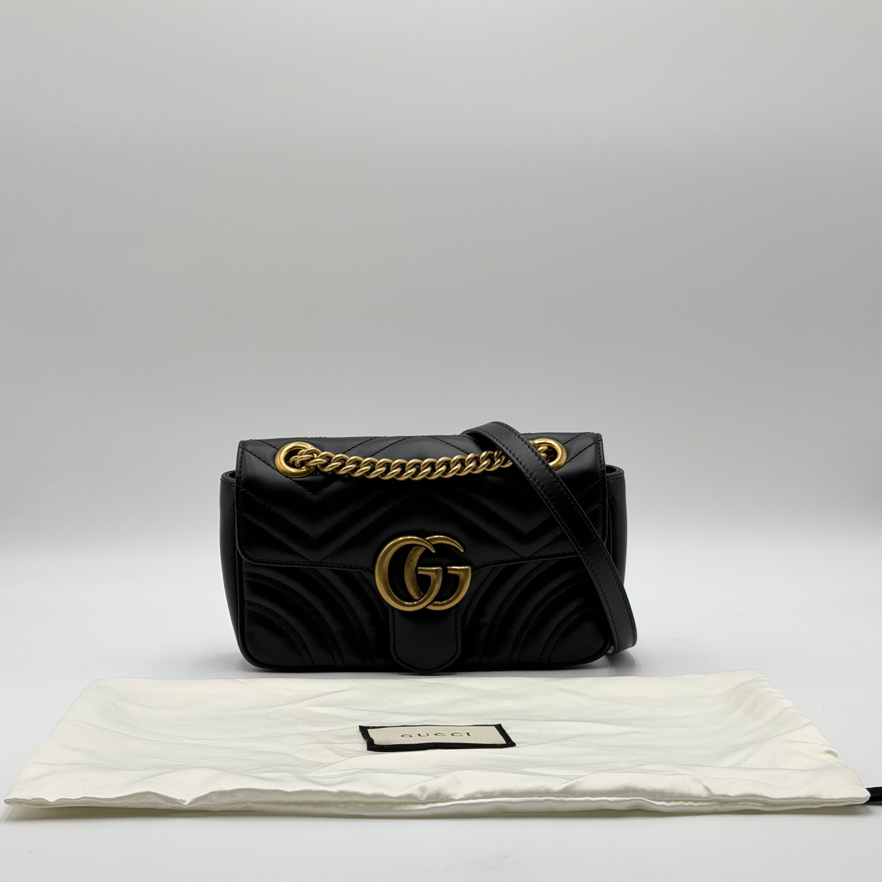 Gucci Marmont Cuero Rosa