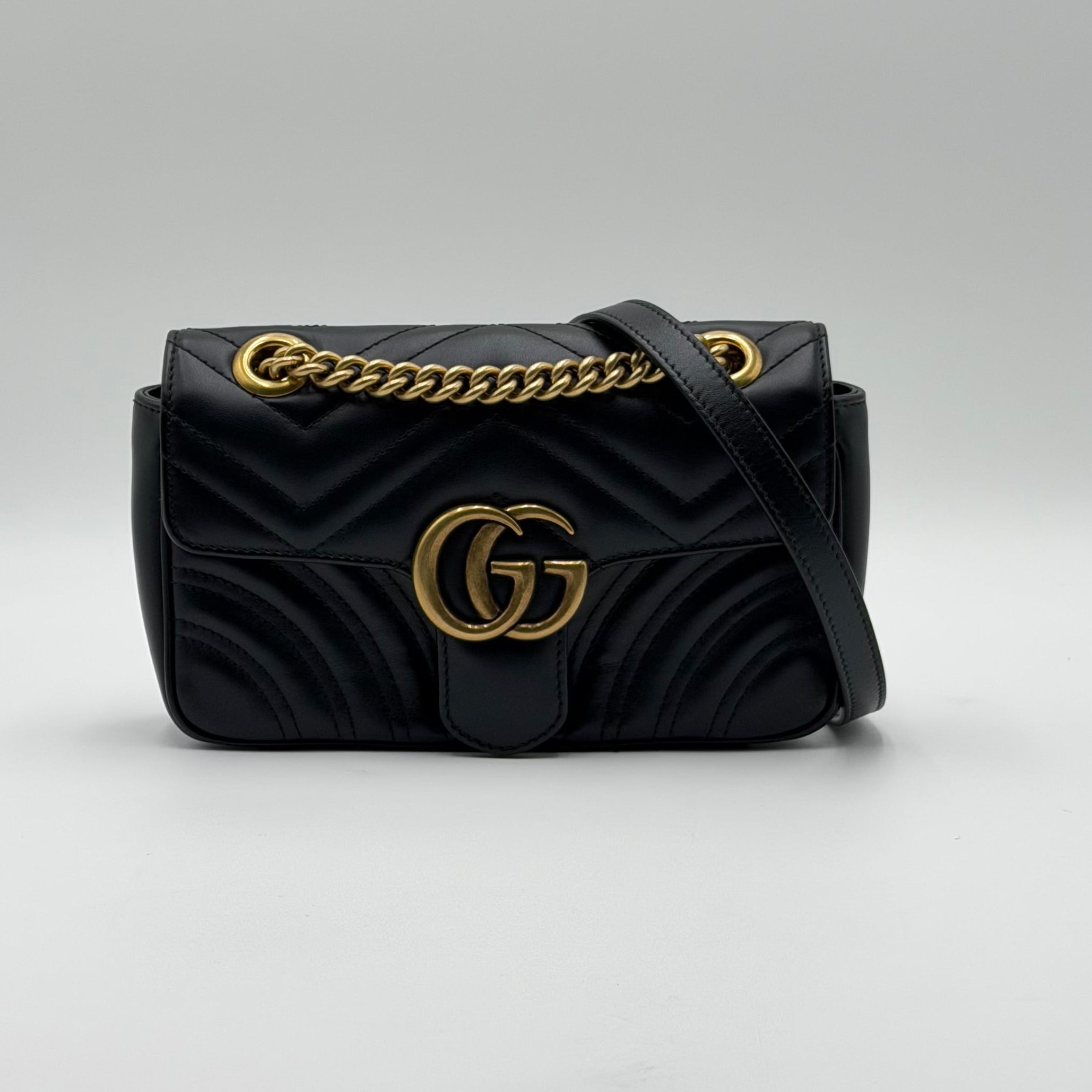 Gucci Marmont Cuero Rosa