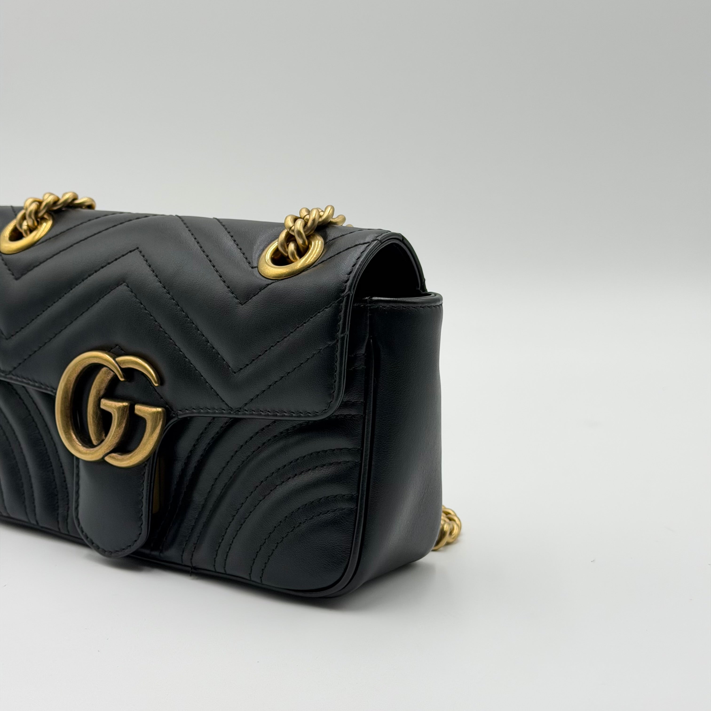 Gucci Marmont Cuero Rosa