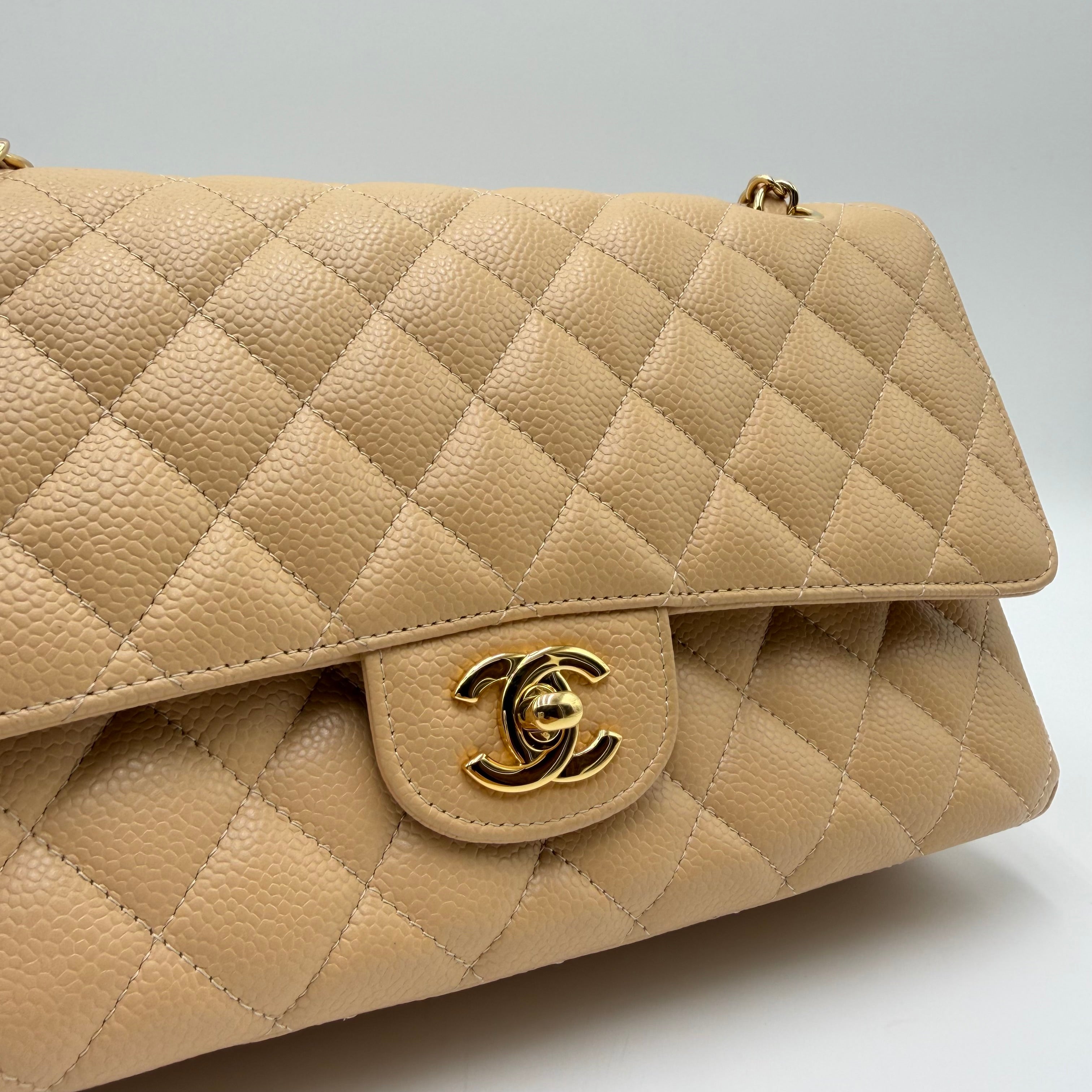 Chanel Classic 11.12 Caviar Medium Double Flap