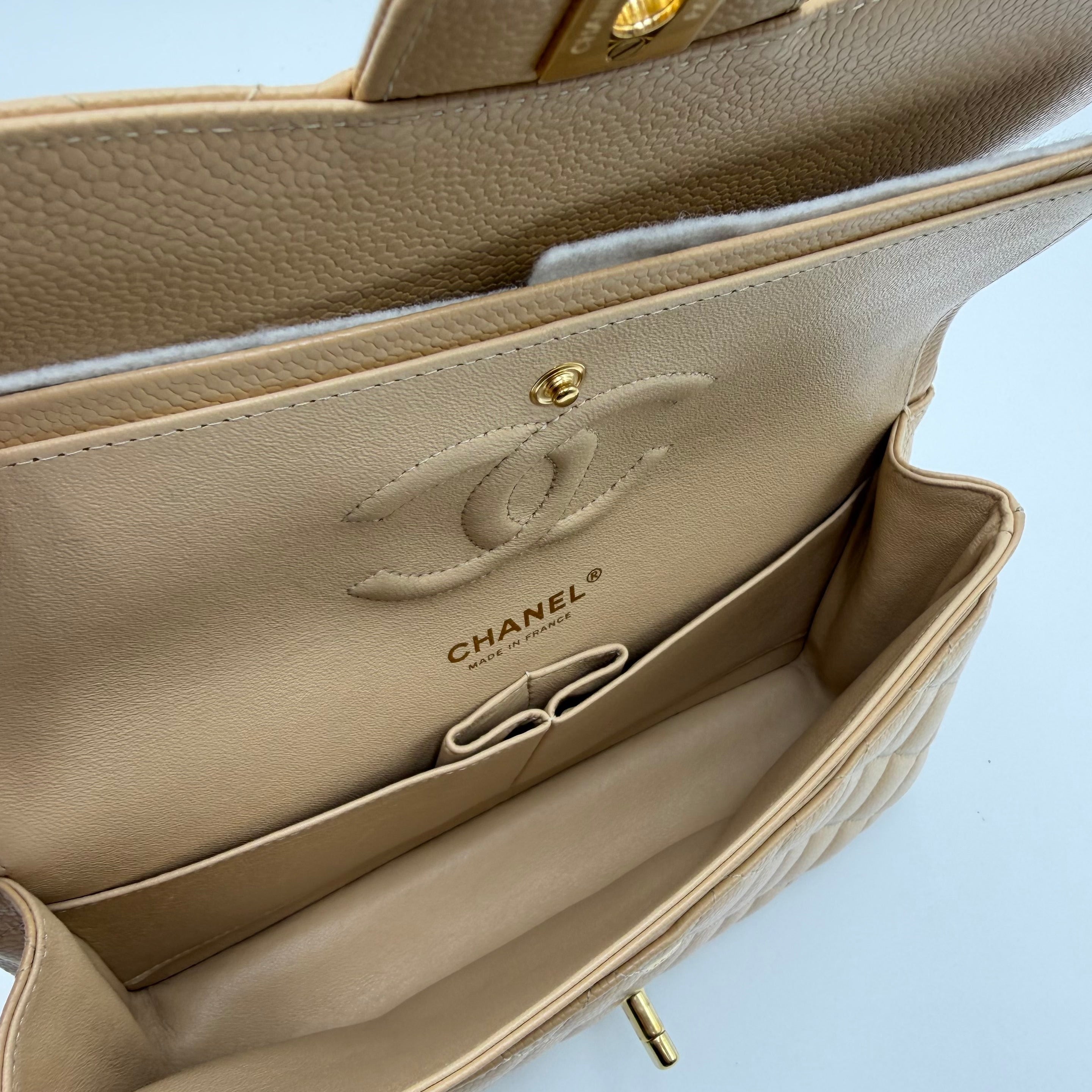 Chanel Classic 11.12 Caviar Medium Double Flap