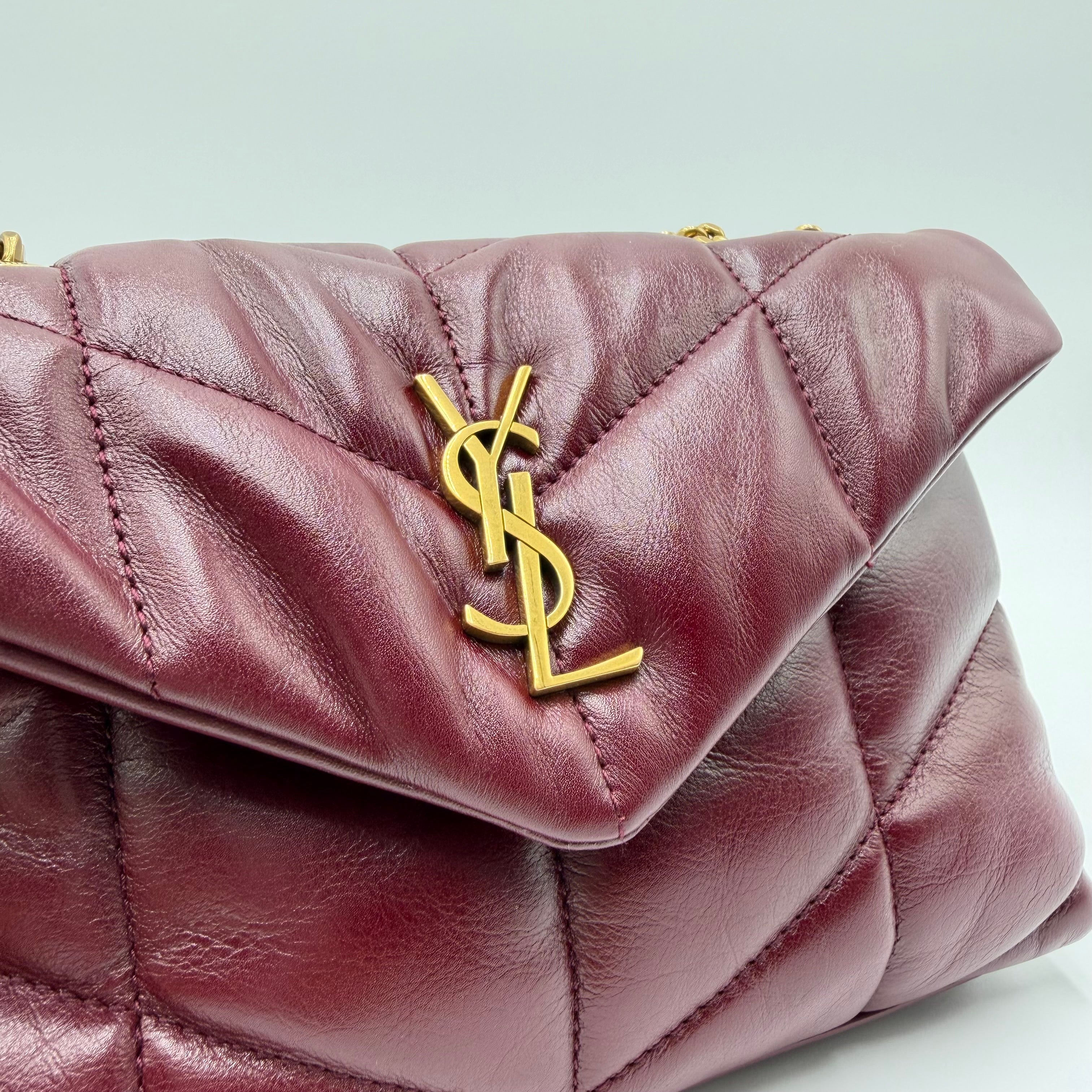Saint Laurent Loulou Puffer Small