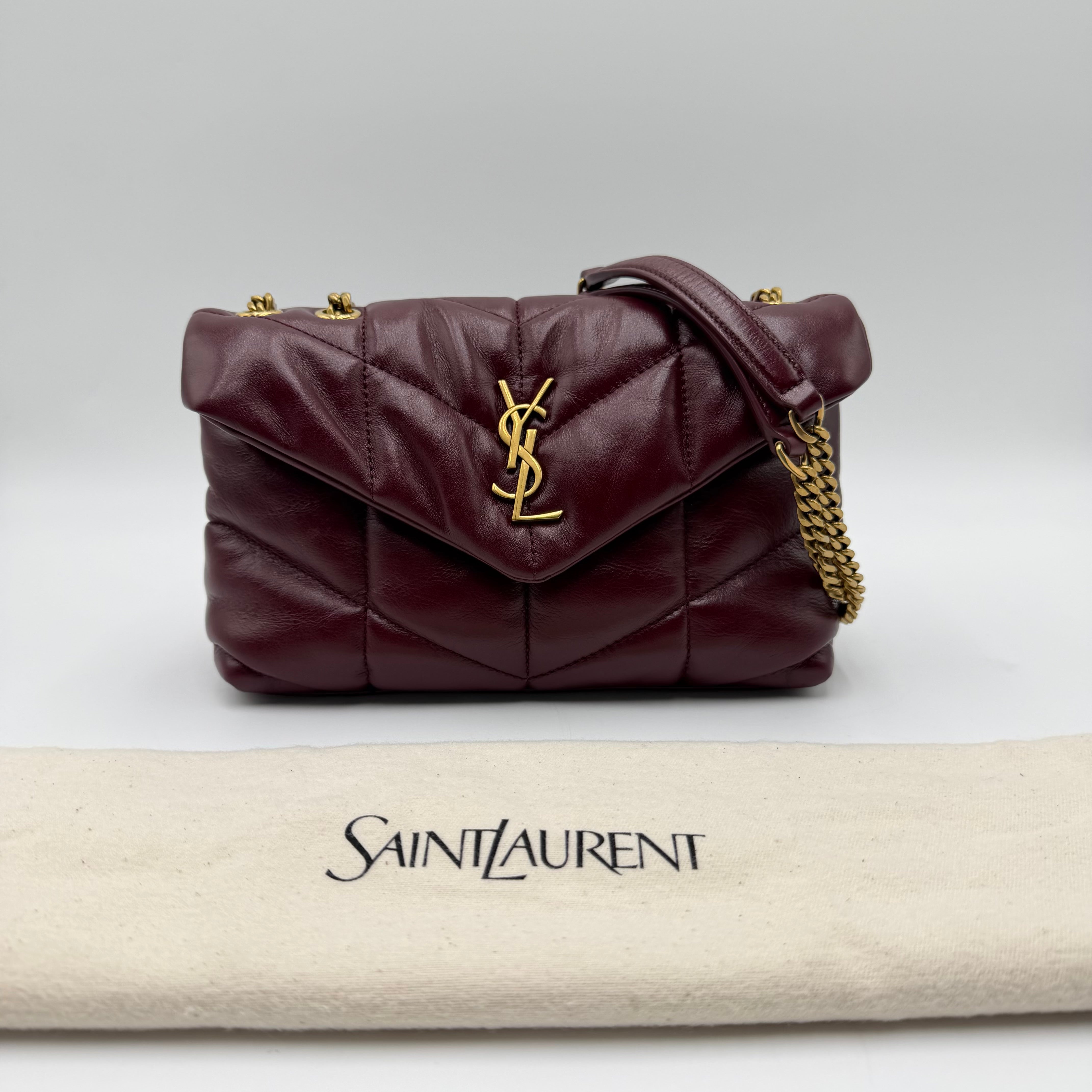 Saint Laurent Loulou Puffer Small