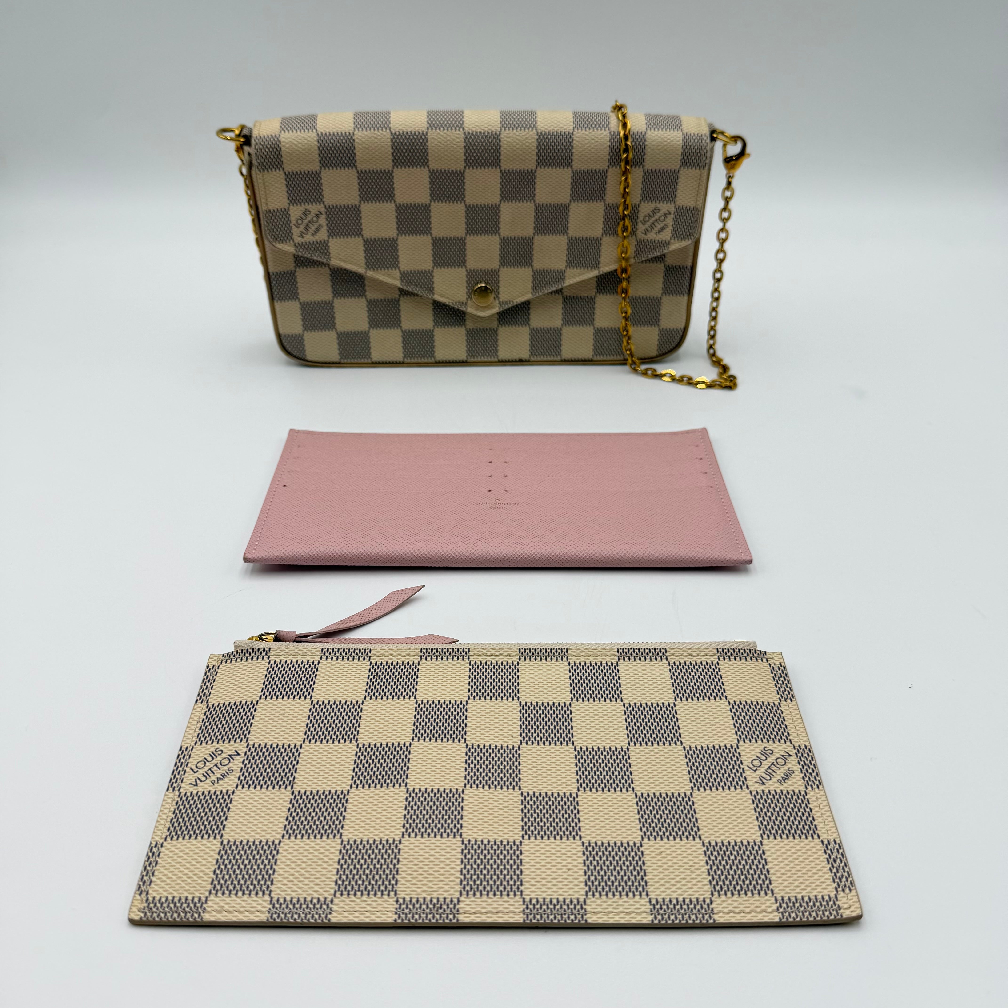 Louis Vuitton Félicie Damier Azur