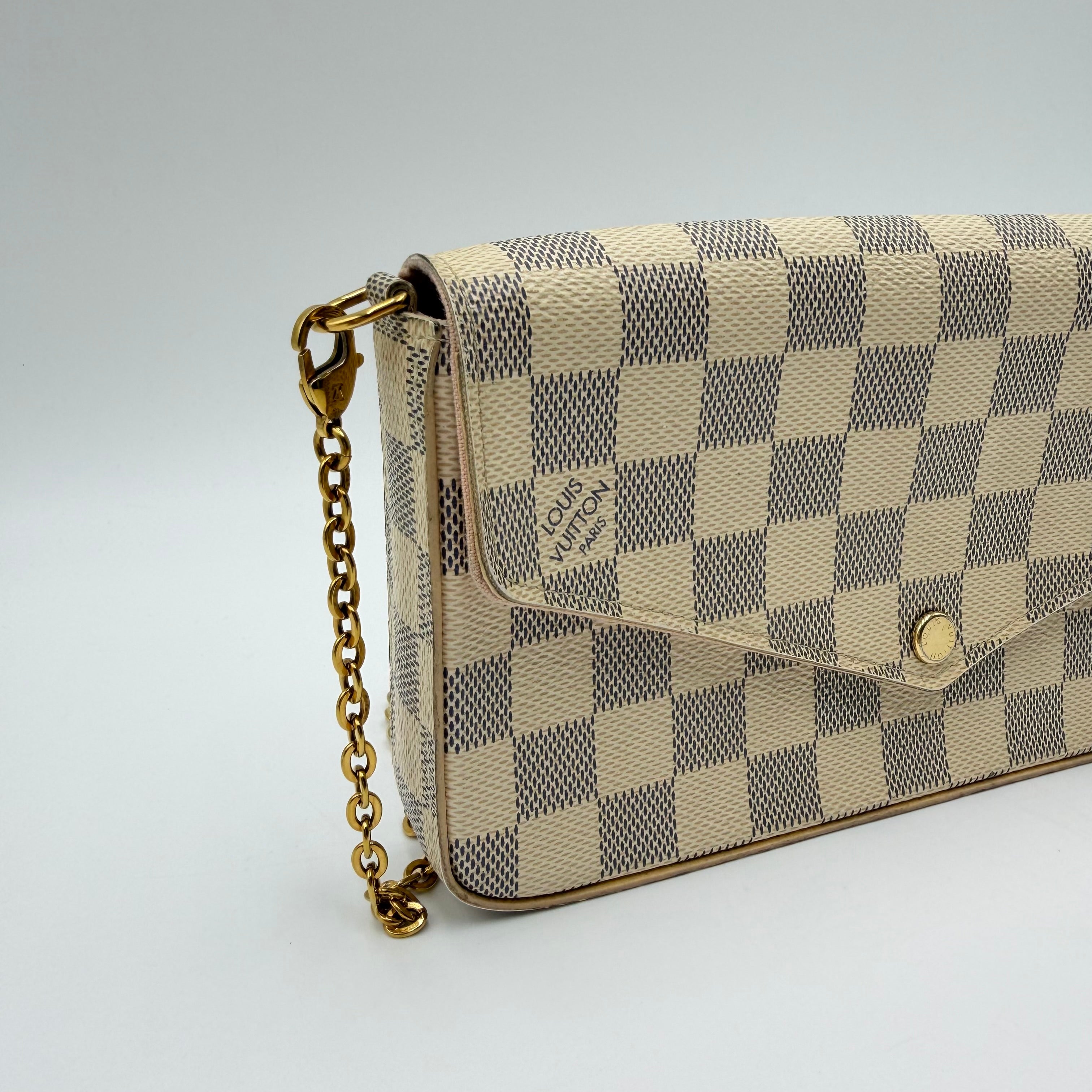 Louis Vuitton Félicie Damier Azur