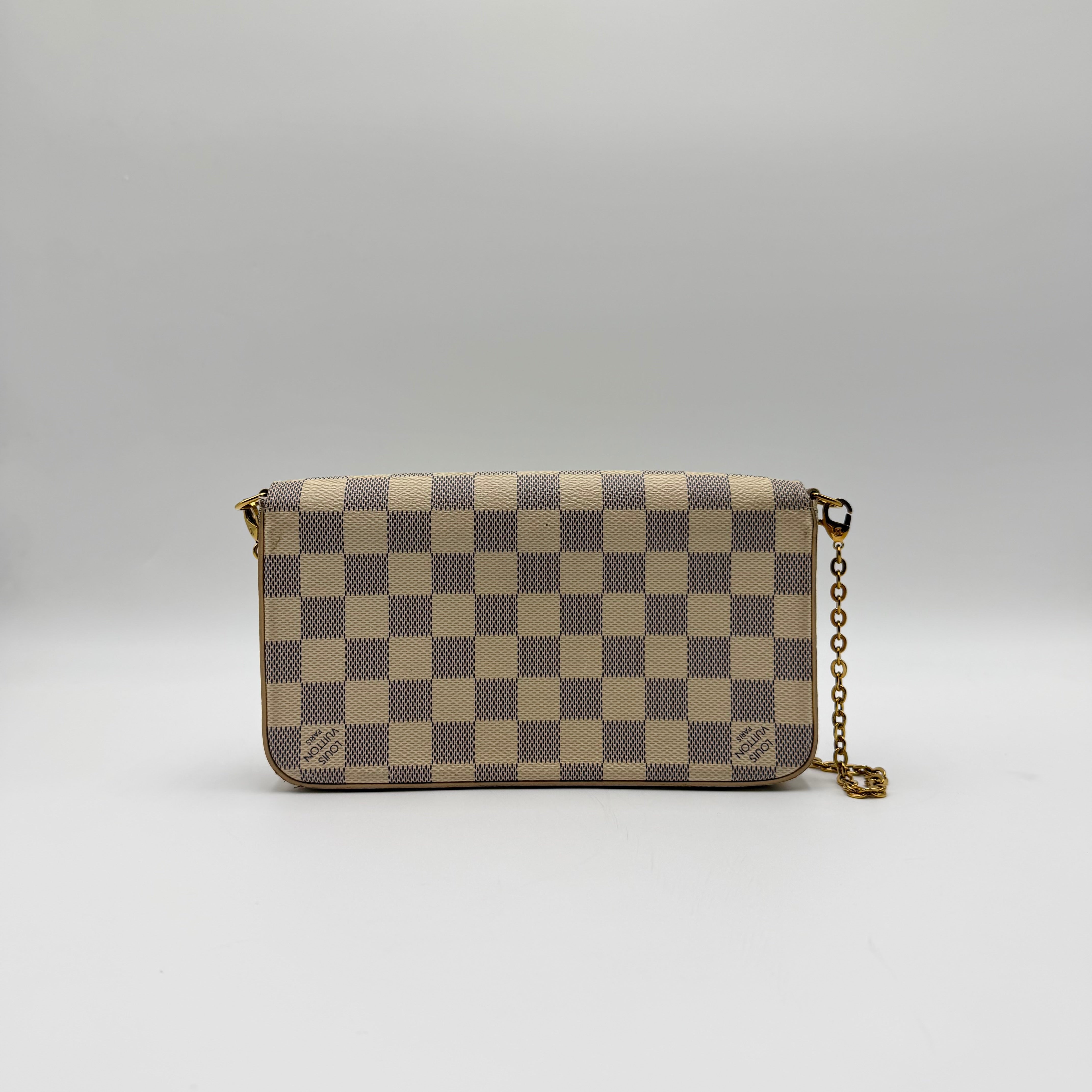 Louis Vuitton Félicie Damier Azur