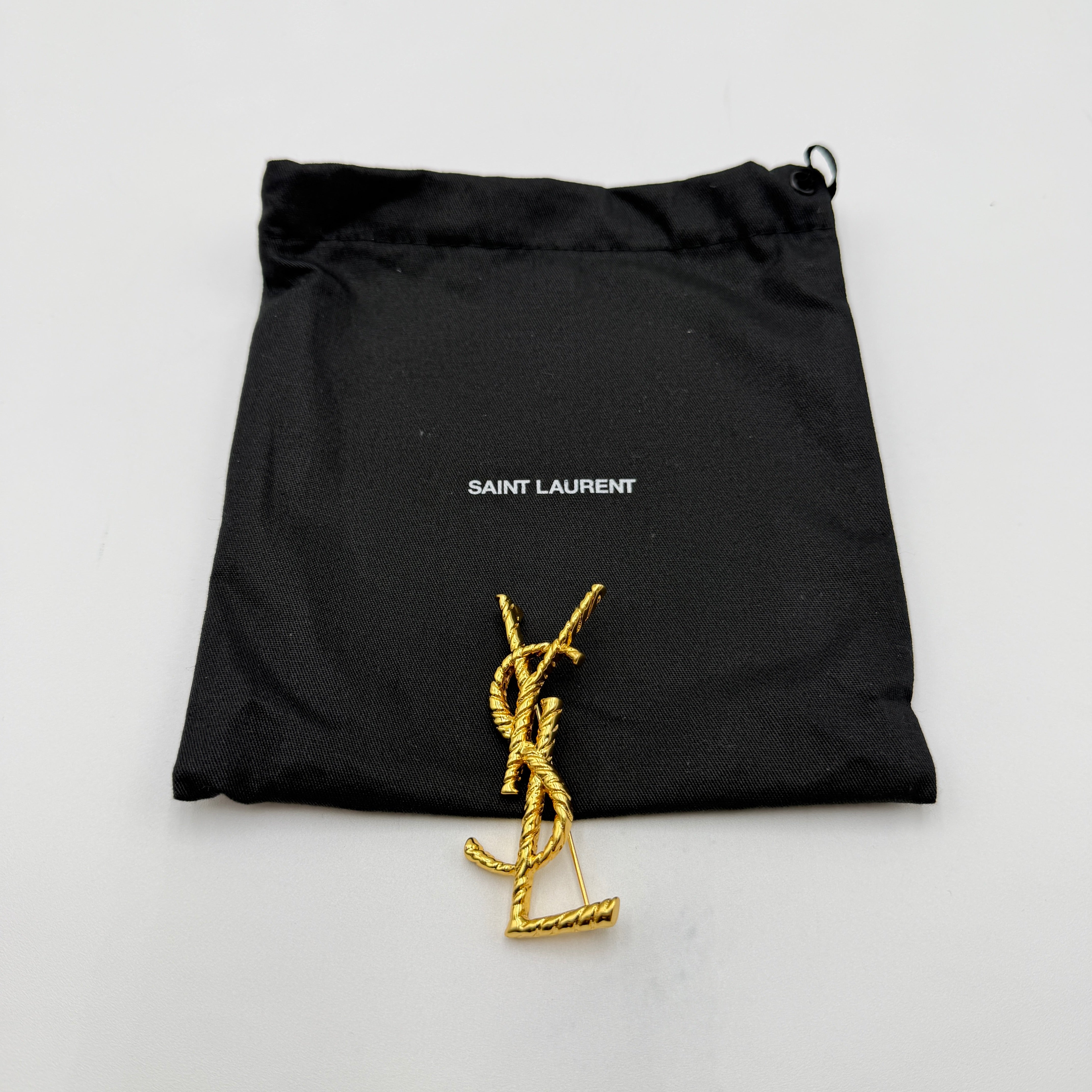 Saint Laurent Brooch