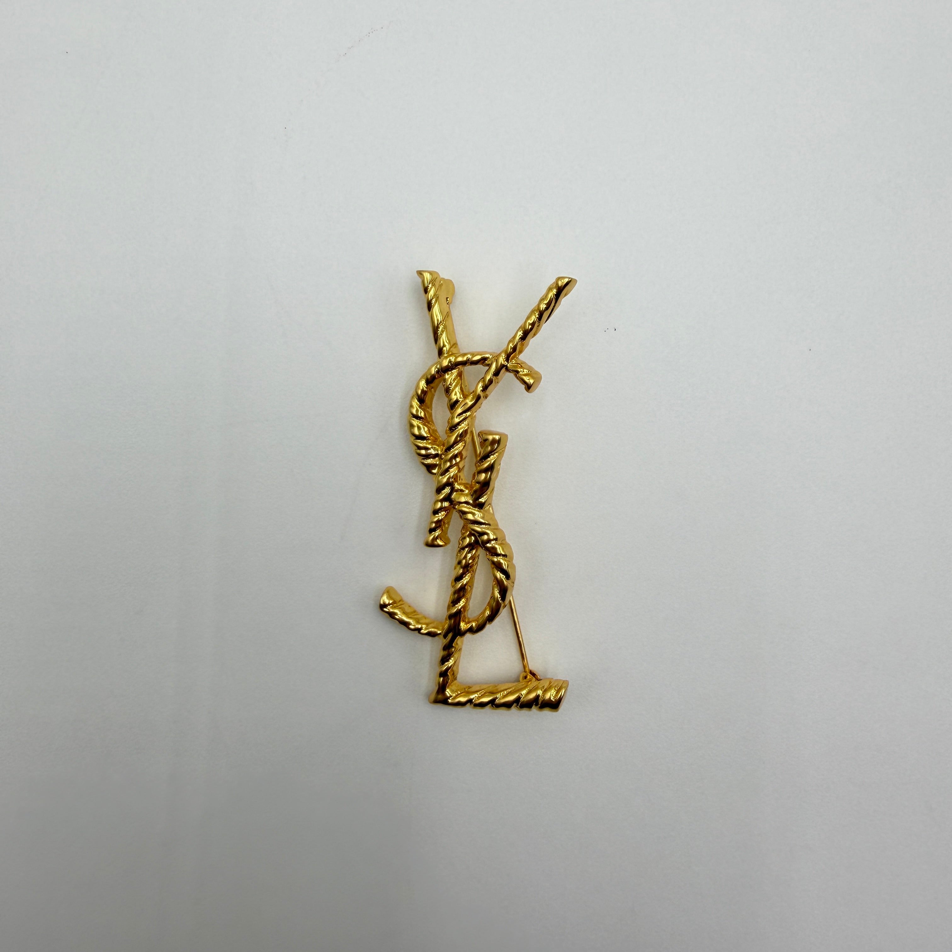 Saint Laurent Brooch