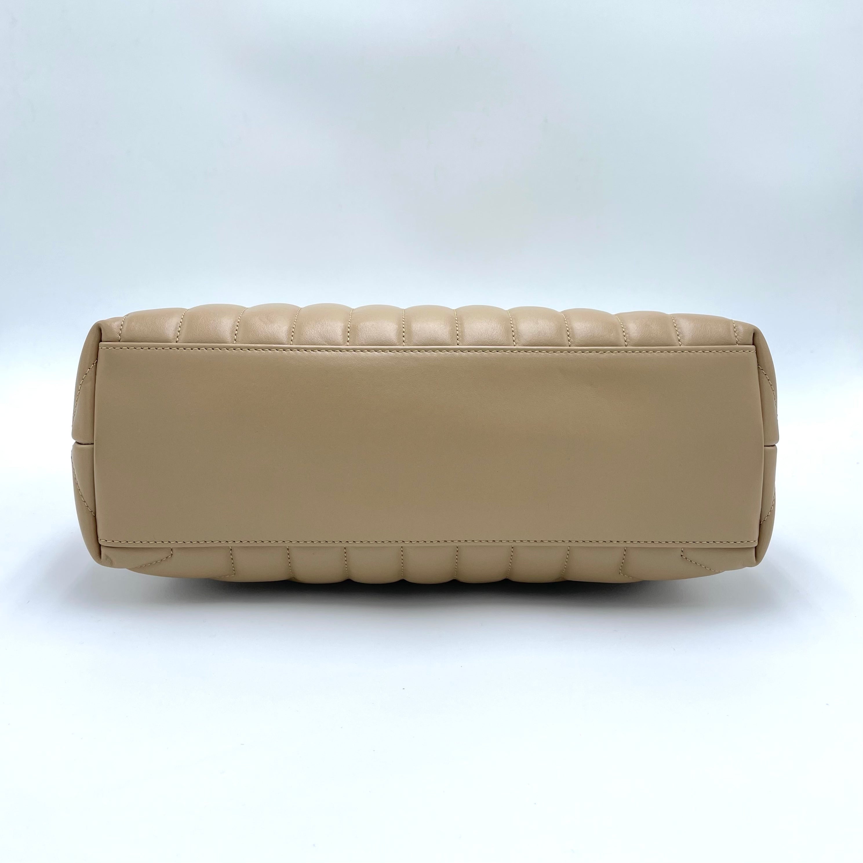 Saint Laurent Loulou Medium Dark Beige