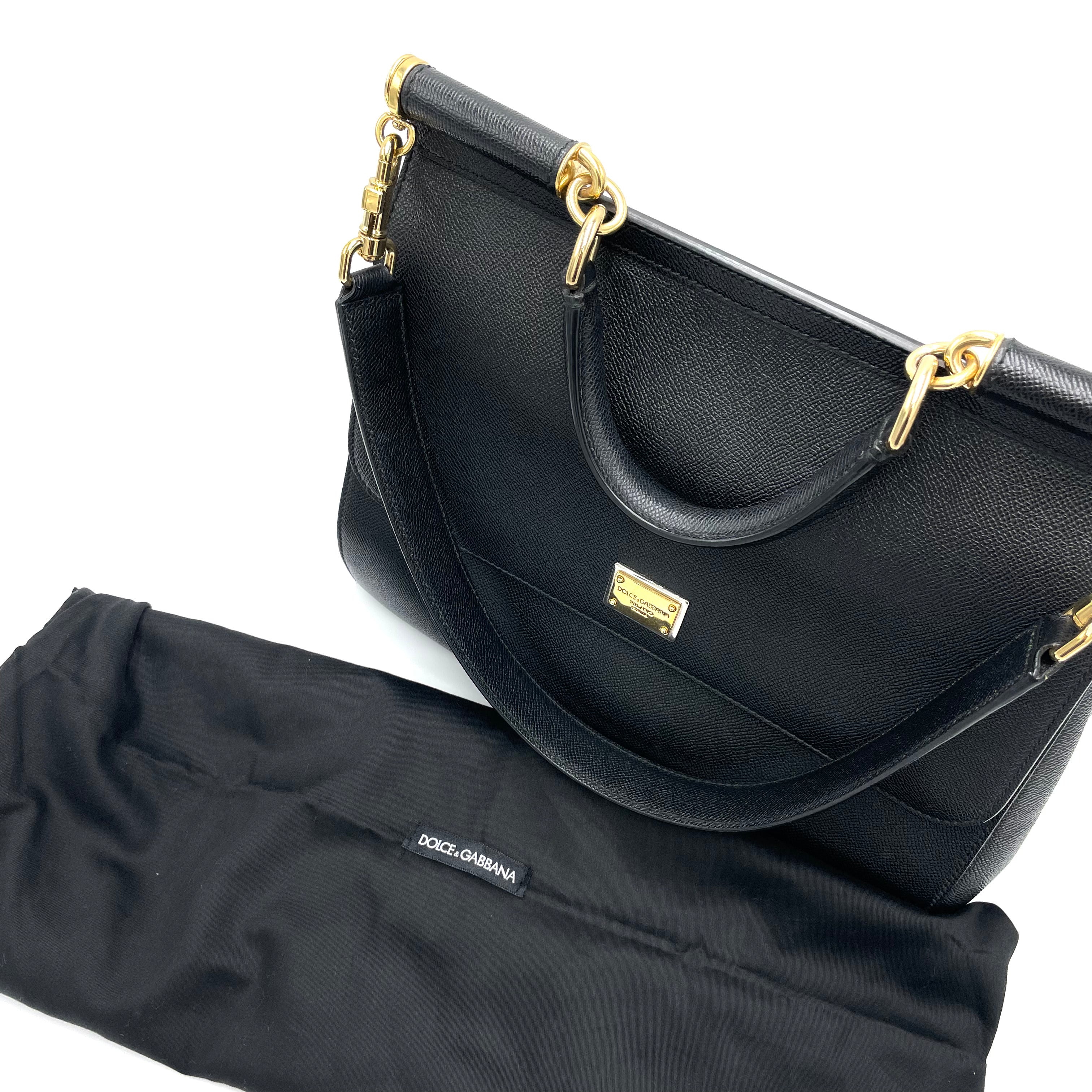 Dolce & Gabbana Sicily Bag Black