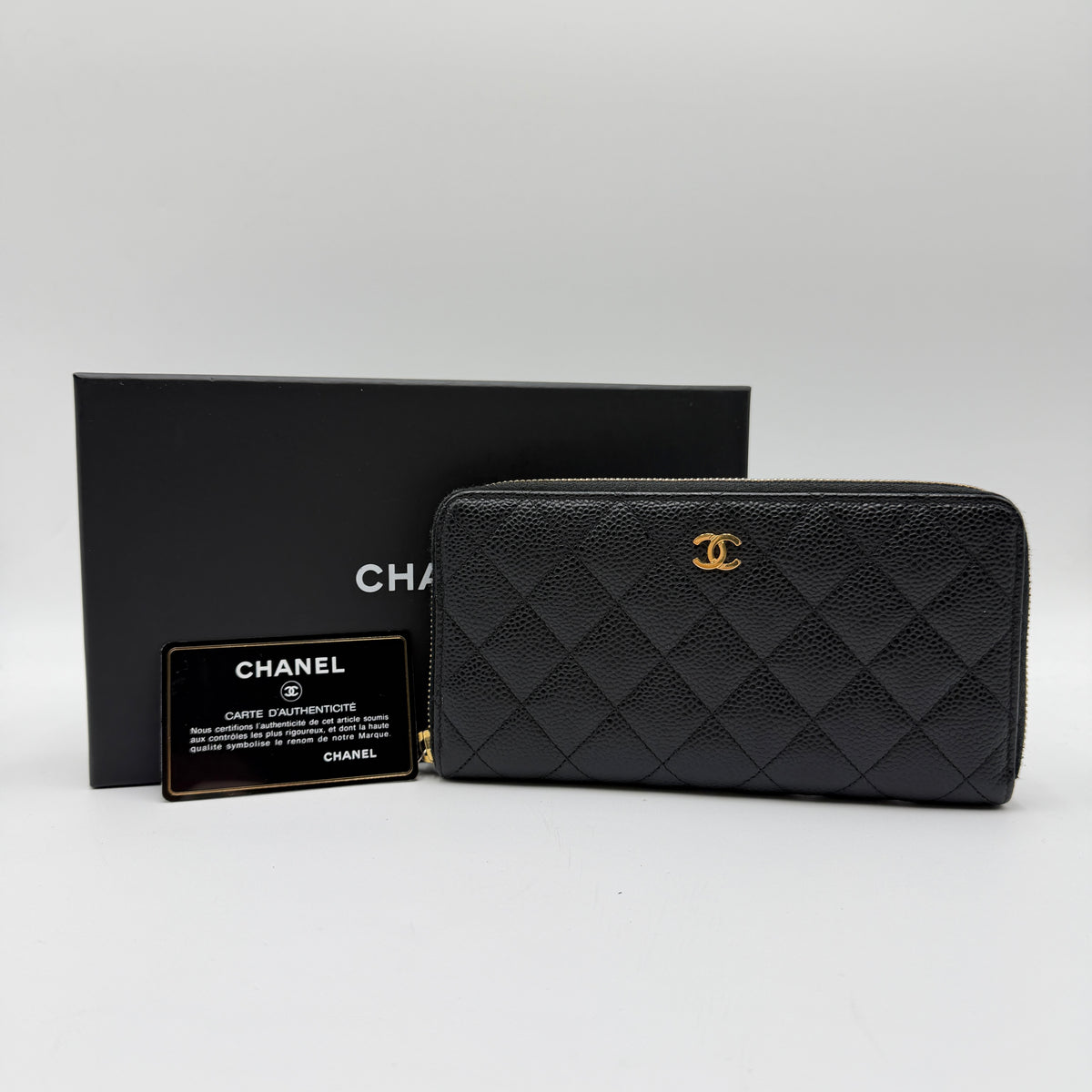 Chanel Zip Wallet