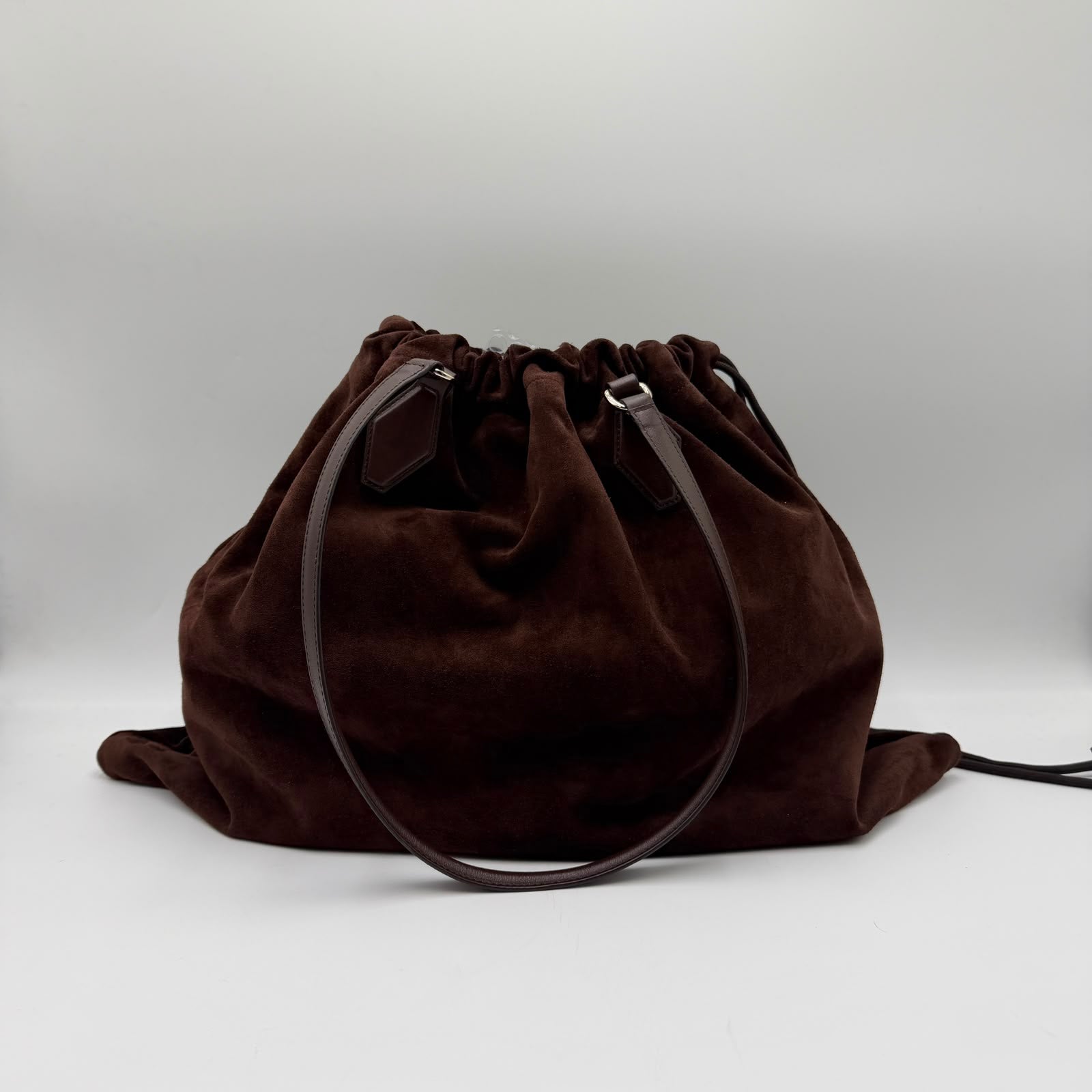 Jimmy Choo Drawstring Tote Bag