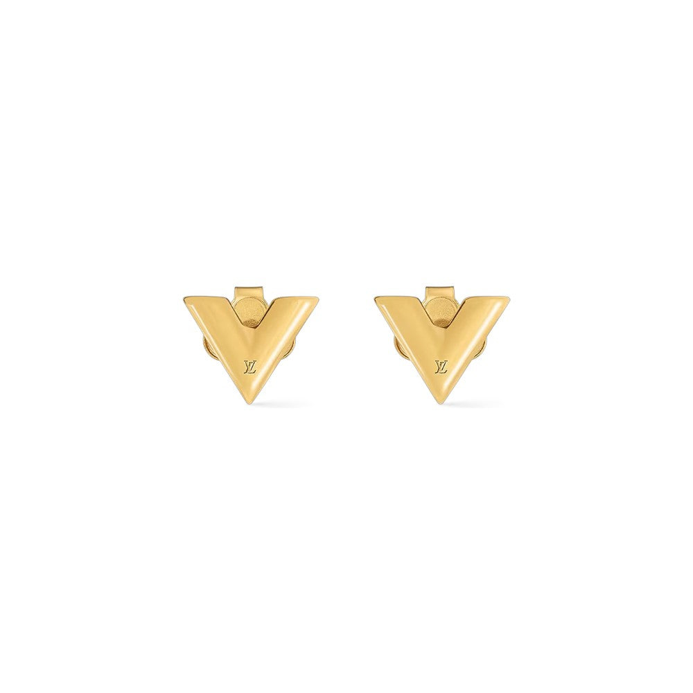 Louis Vuitton Essential V Stud Earrings