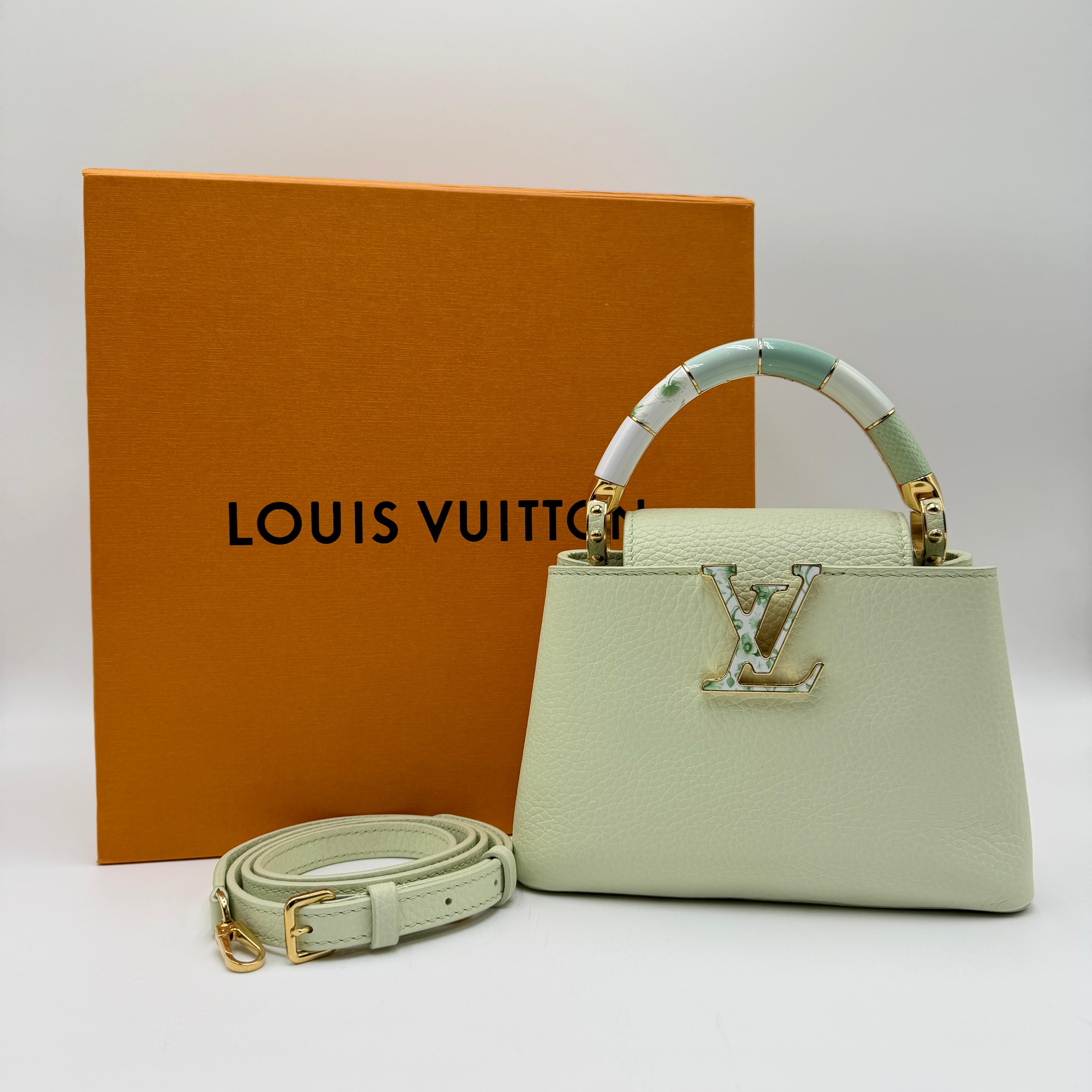 Louis Vuitton Capucines Mini Kintsugi Vert d'Eau