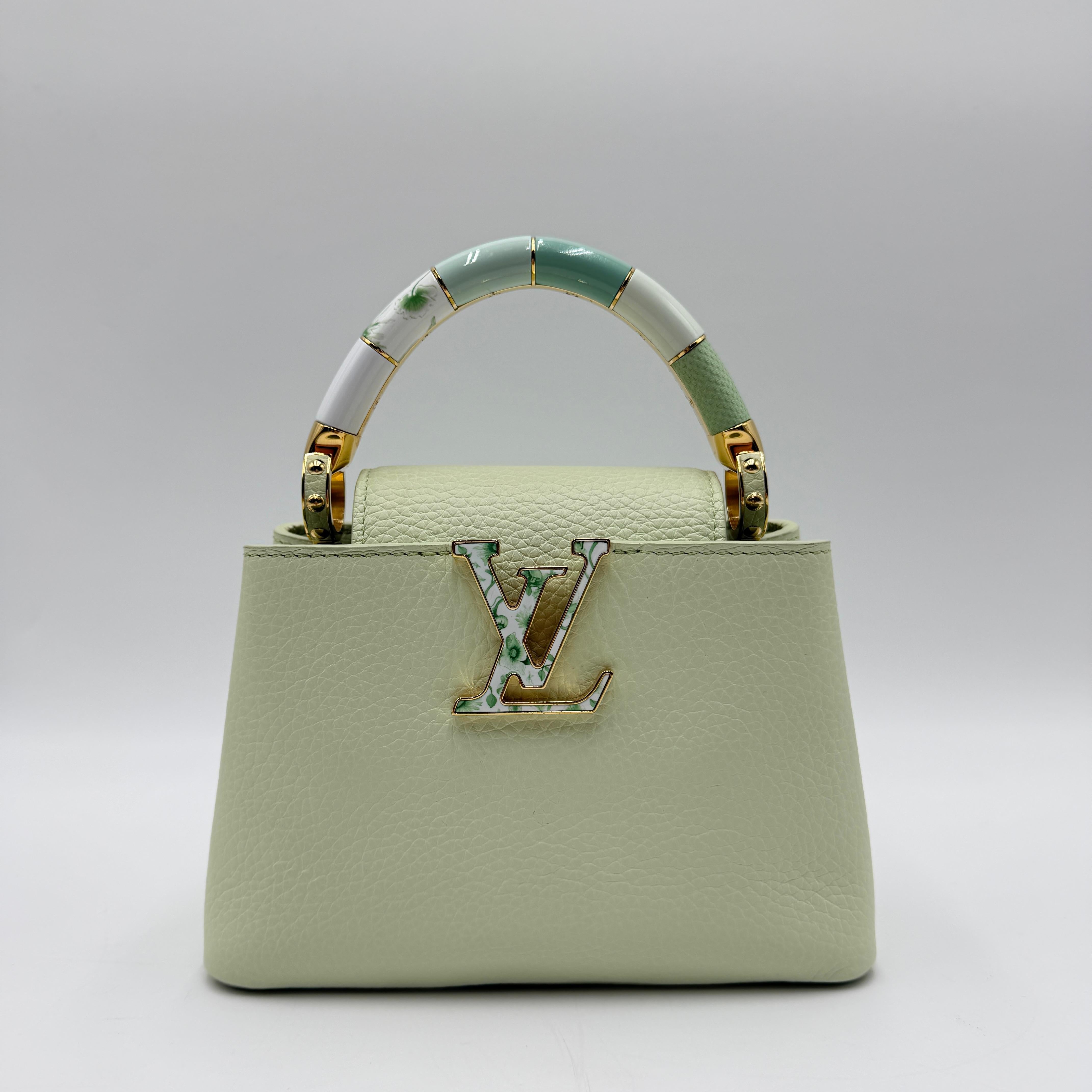 Louis Vuitton Capucines Mini Kintsugi Vert d'Eau