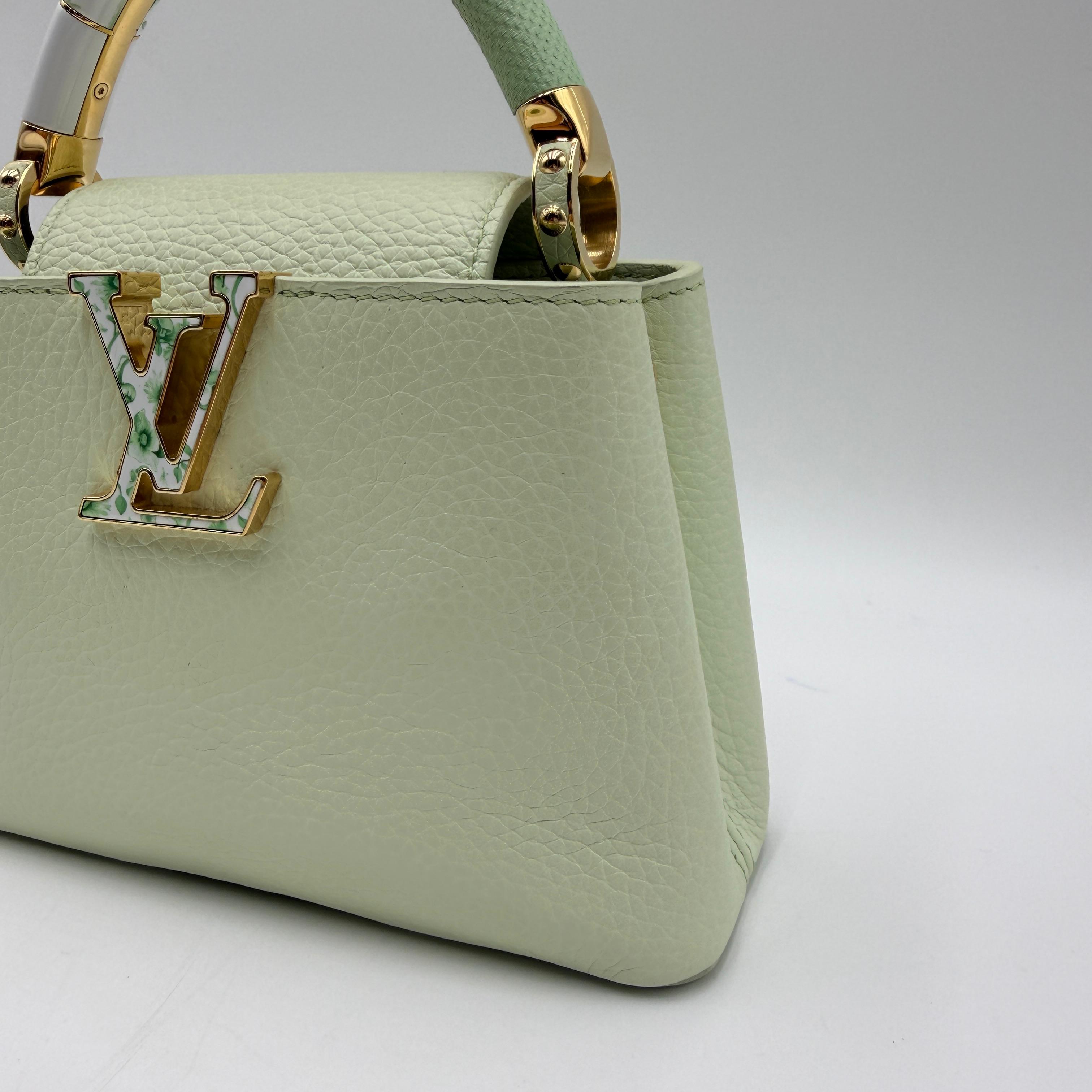 Louis Vuitton Capucines Mini Kintsugi Vert d'Eau