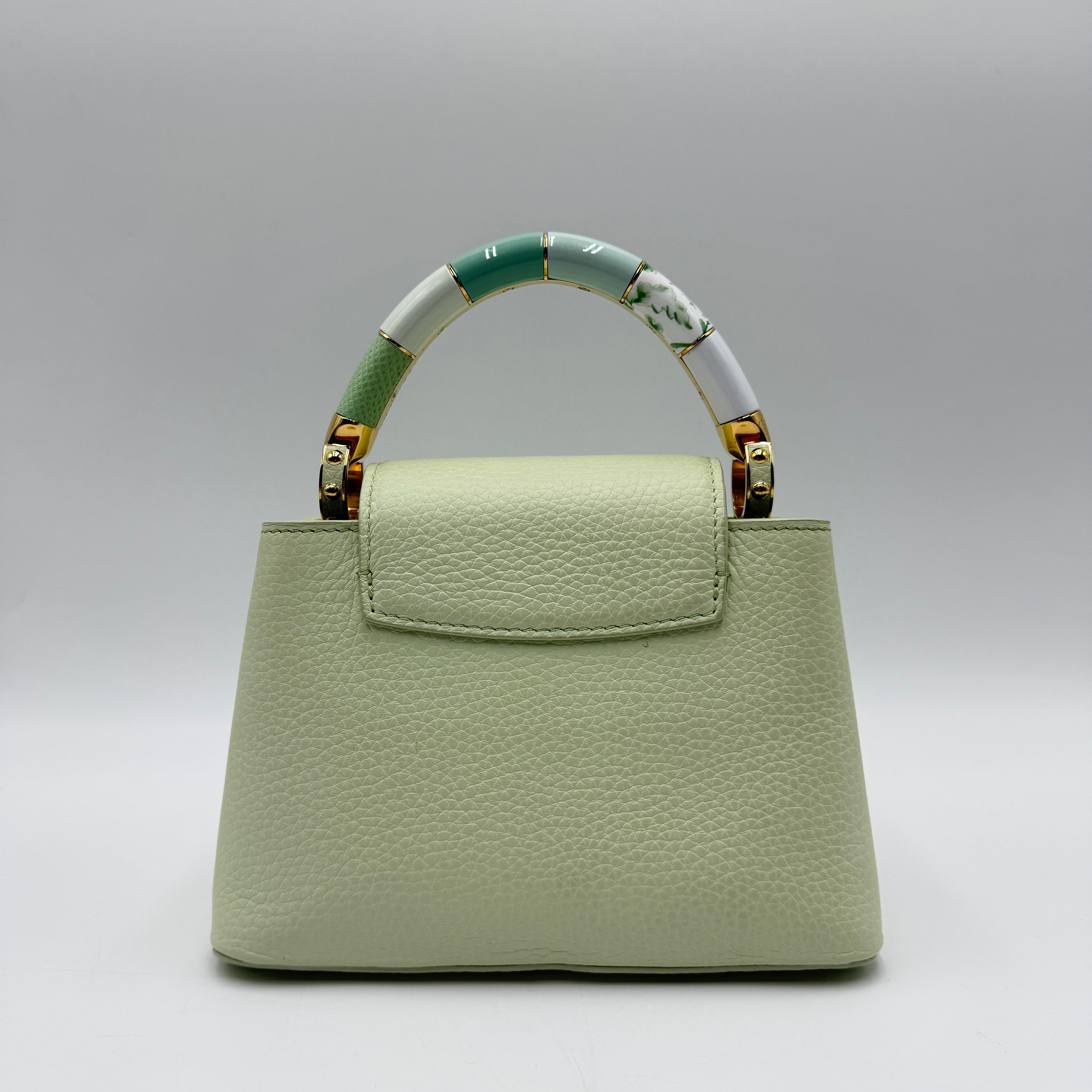 Louis Vuitton Capucines Mini Kintsugi Vert d'Eau