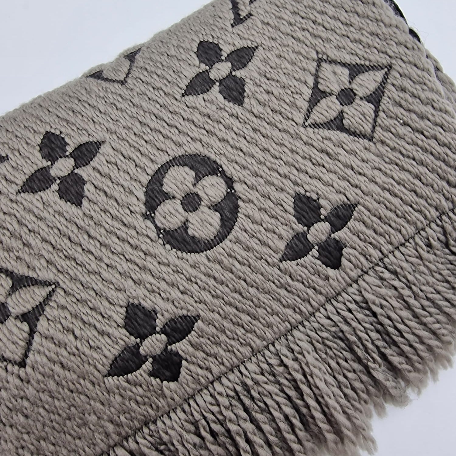 Louis Vuitton Logomania Wool Scarf