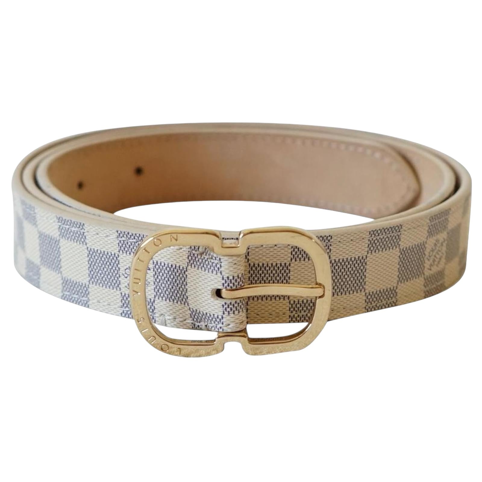 Louis Vuitton Damier Azur Belt
