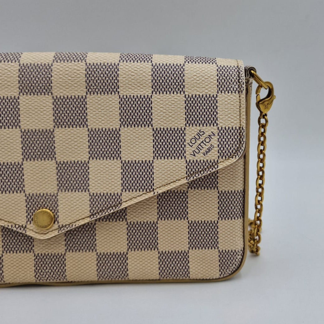 Louis Vuitton Félicie Damier Azur.