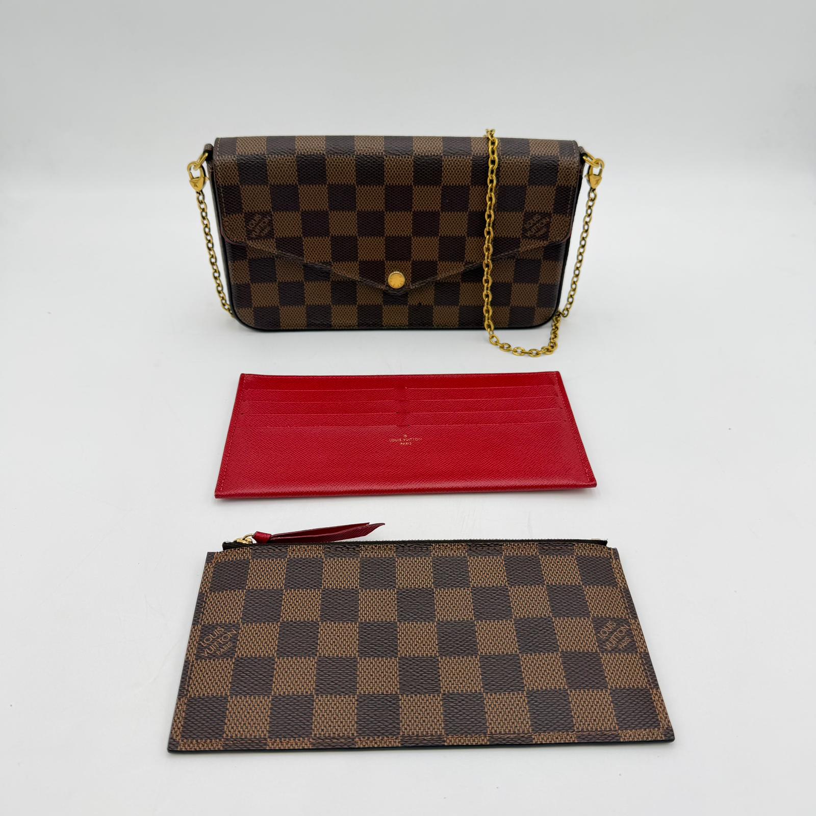 Louis Vuitton Félicie Damier Ebene