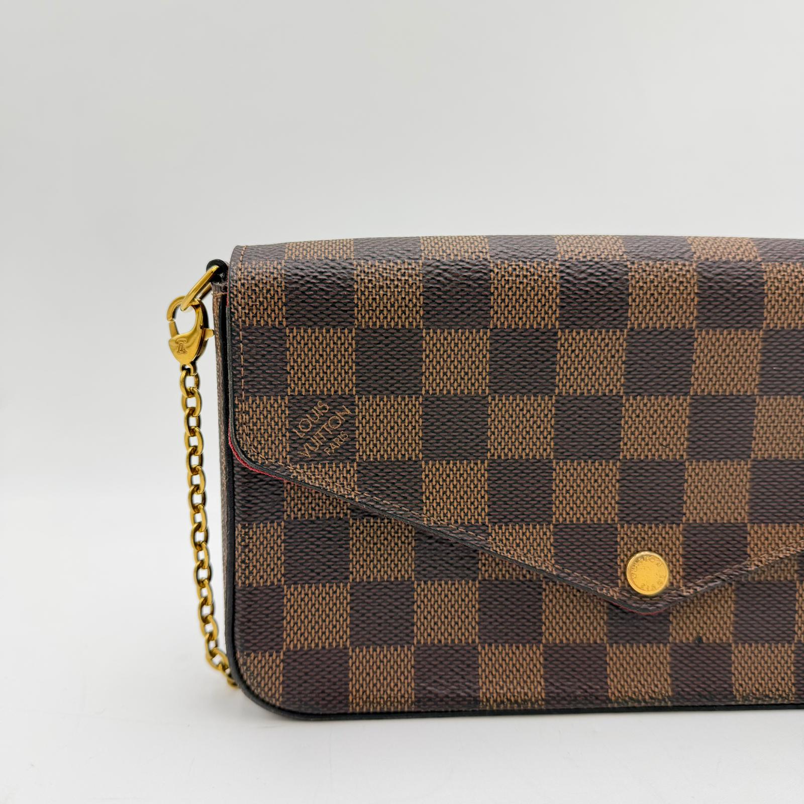 Louis Vuitton Félicie Damier Ebene