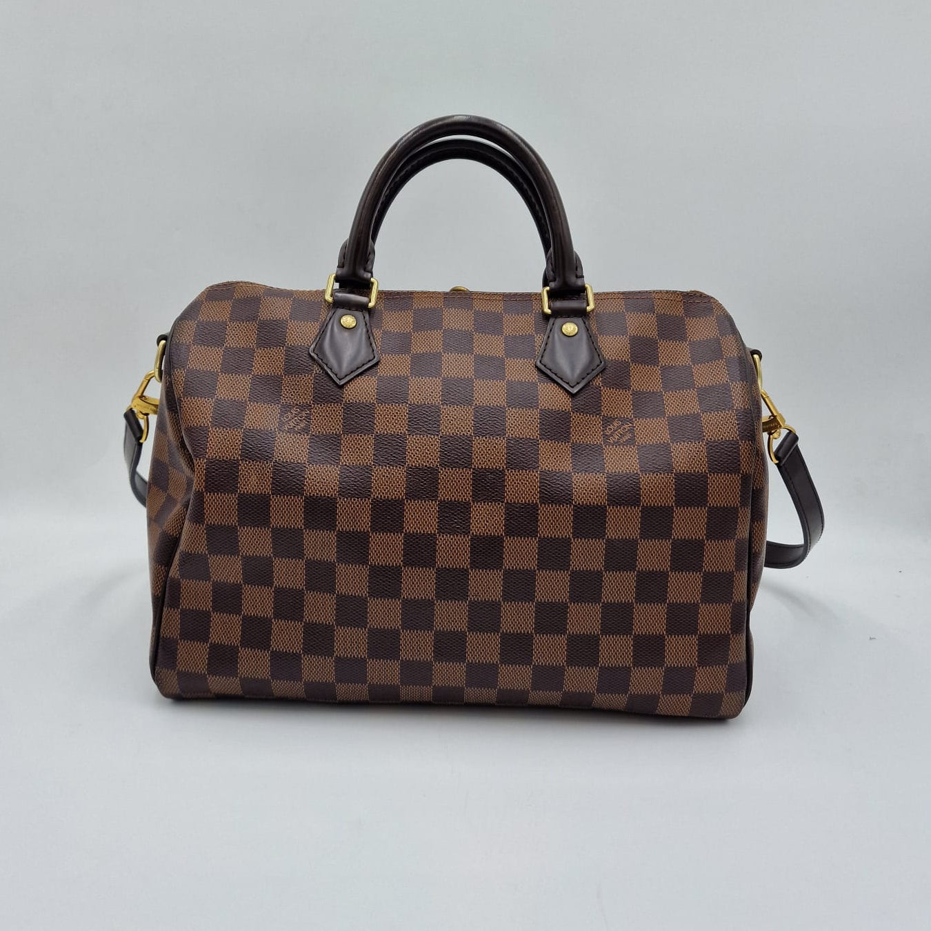 Louis Vuitton Speedy Bandoliére Damier Ebene