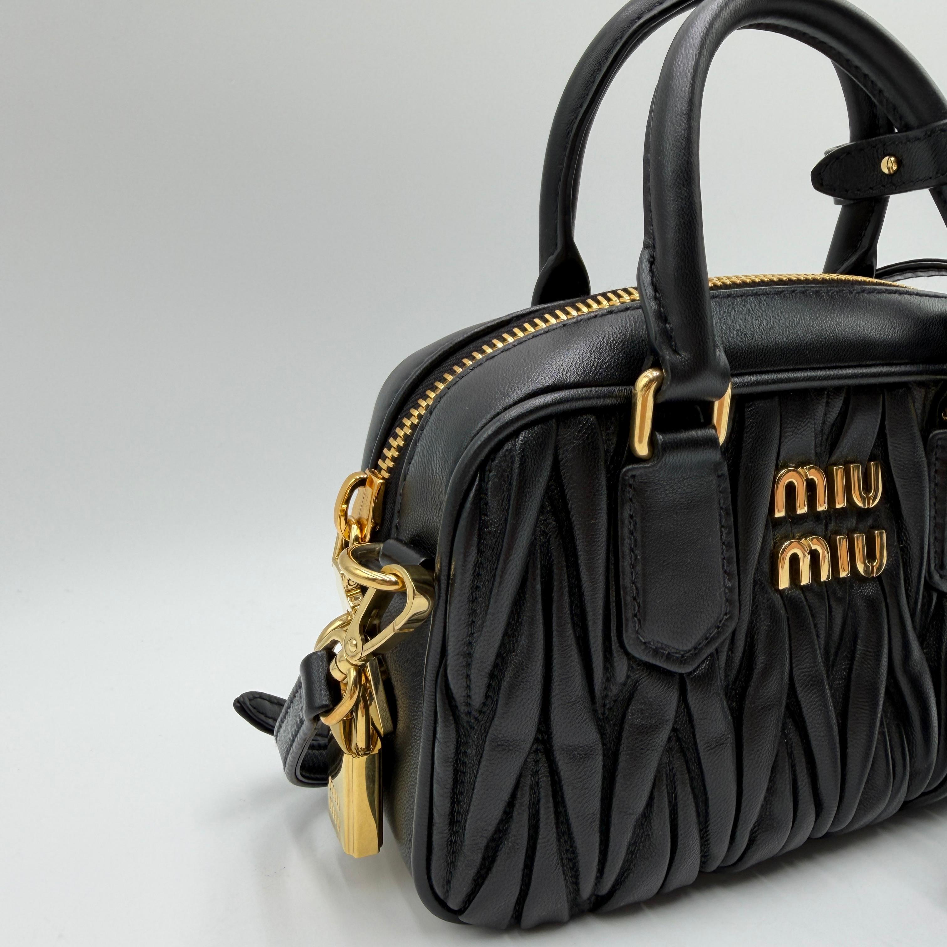 Miu Miu Arcadie Matelassé Small