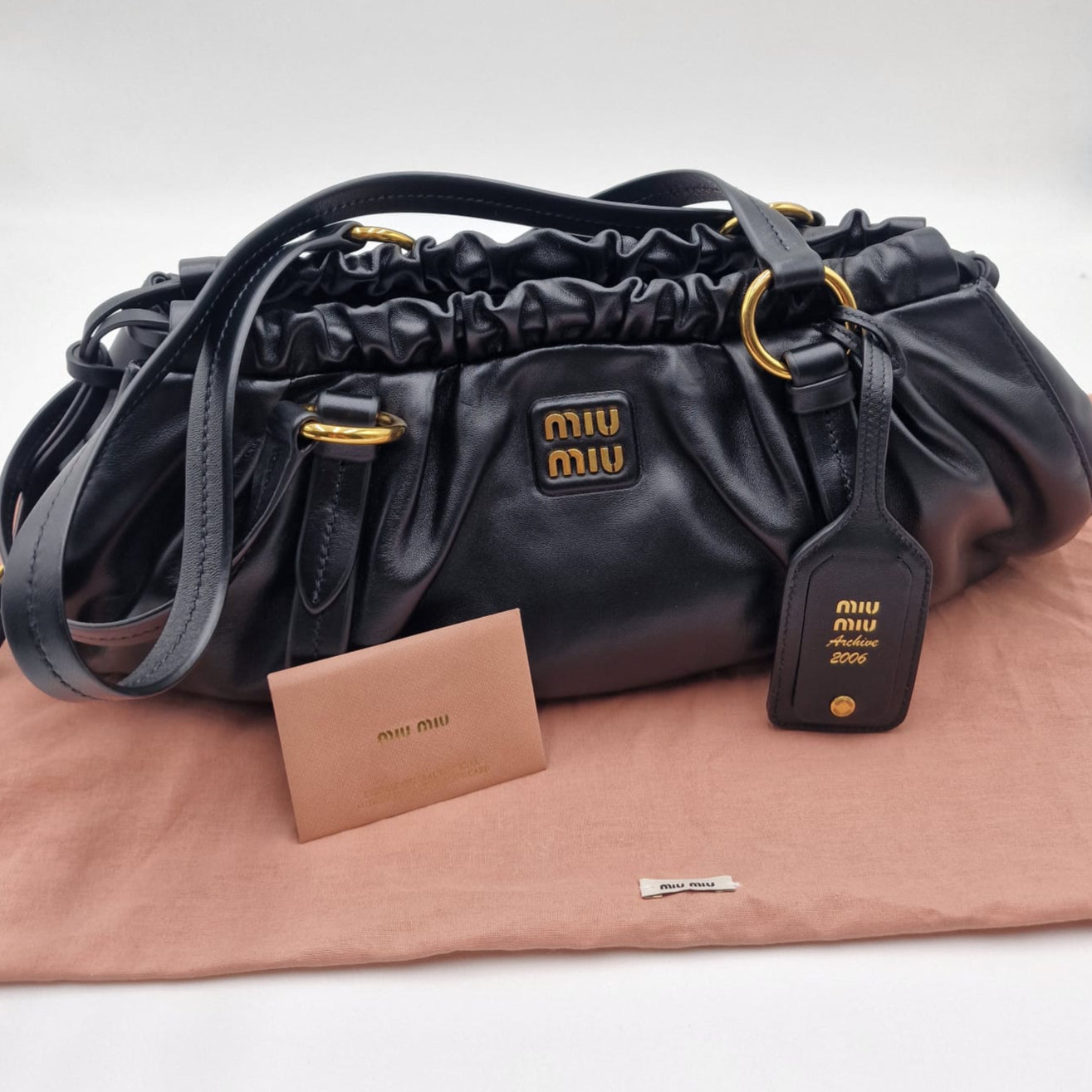Miu Miu Joie Nappa Bag
