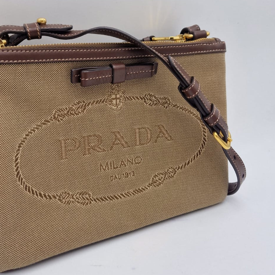 Prada Logo Canvas