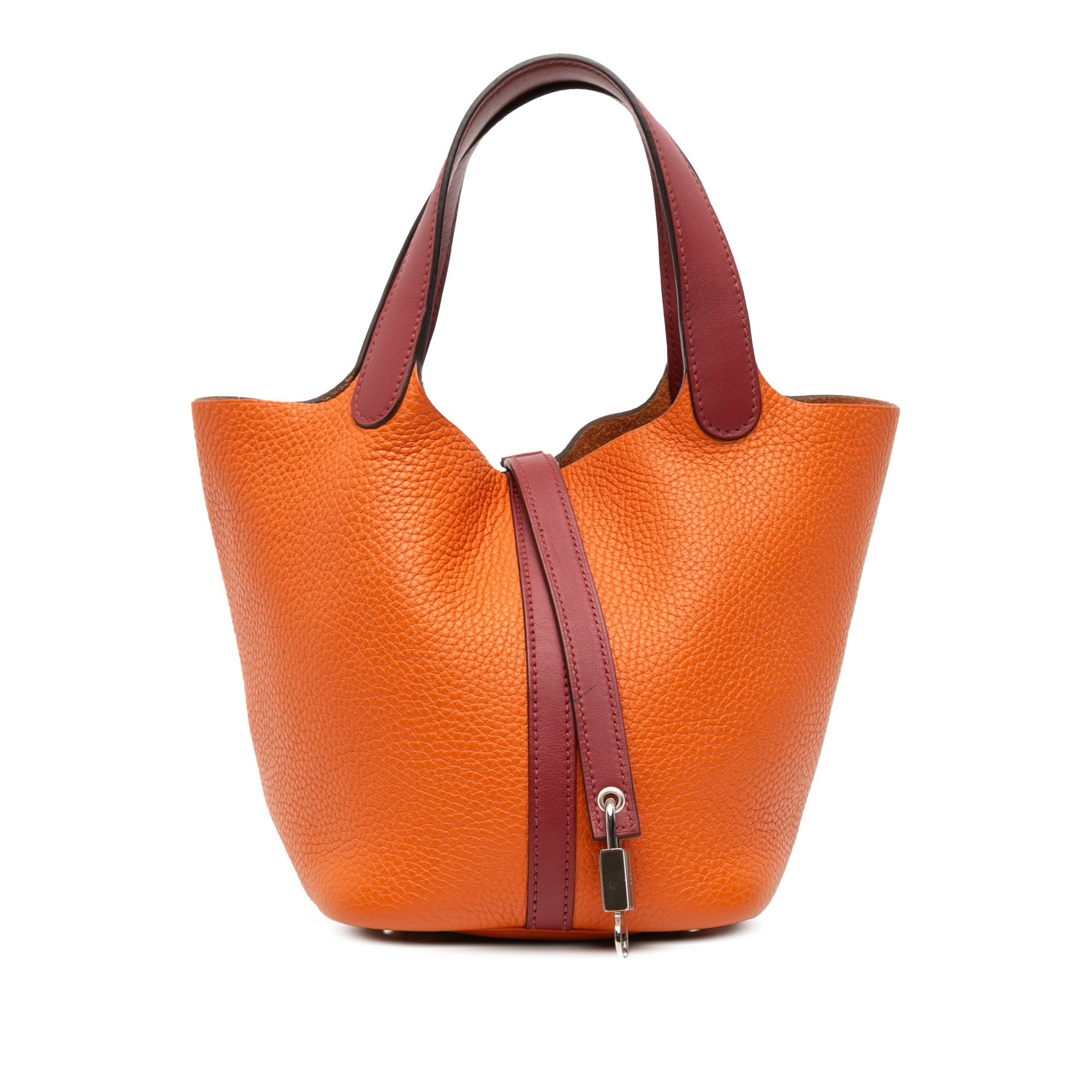 Hermès Picotin Clemence Bicolor Lock 18