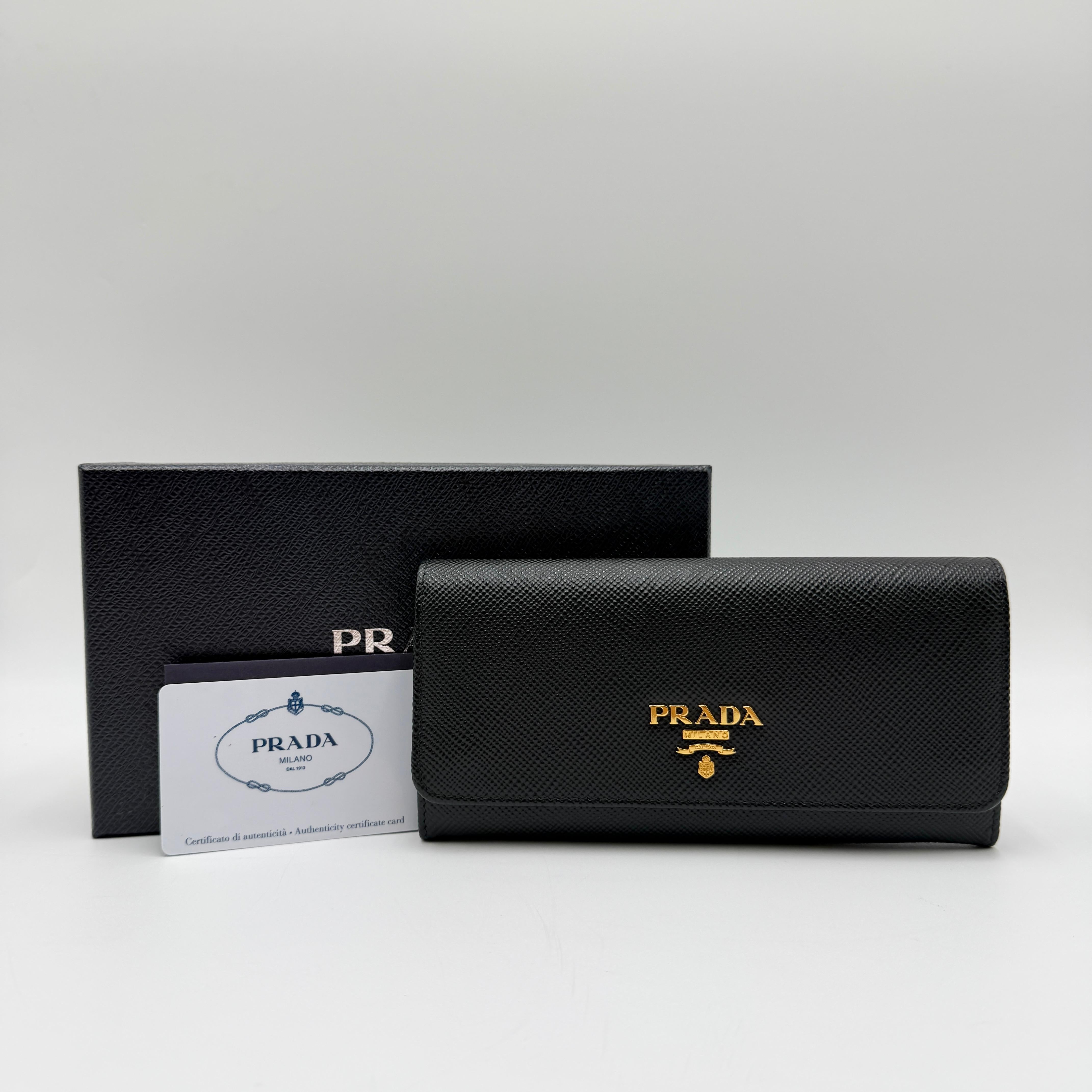 Prada Saffiano Leather Wallet