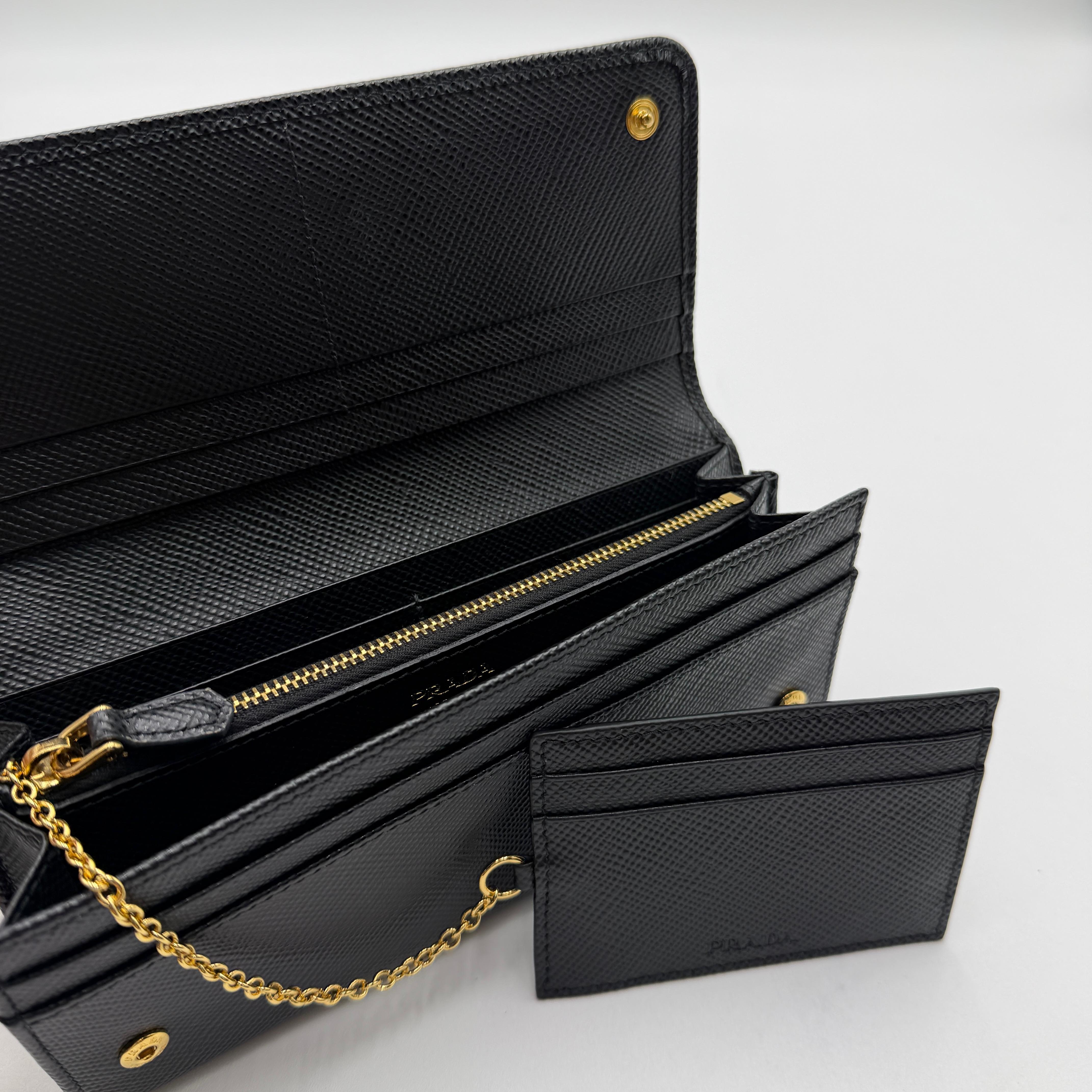 Prada Saffiano Leather Wallet