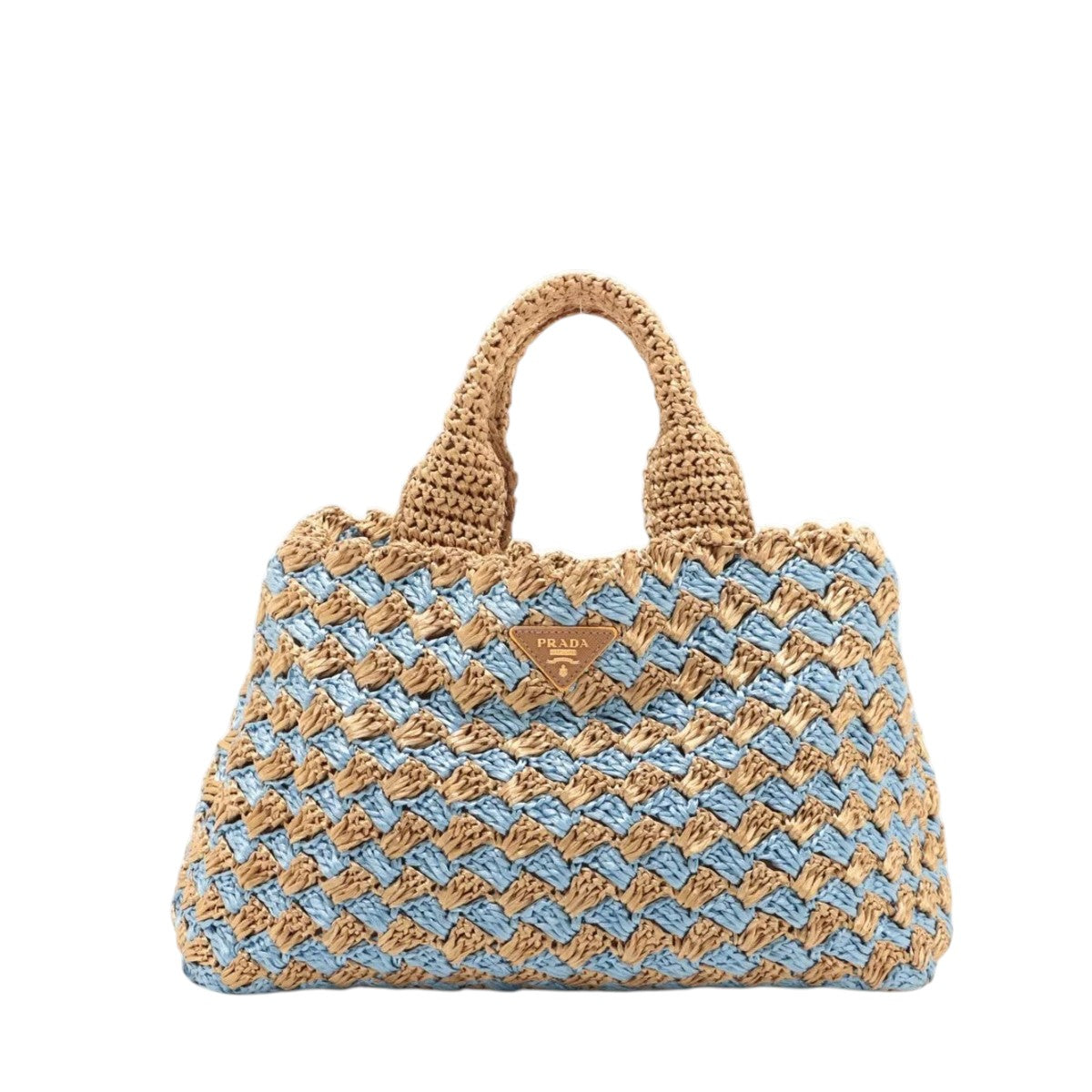 Prada Brown Straw