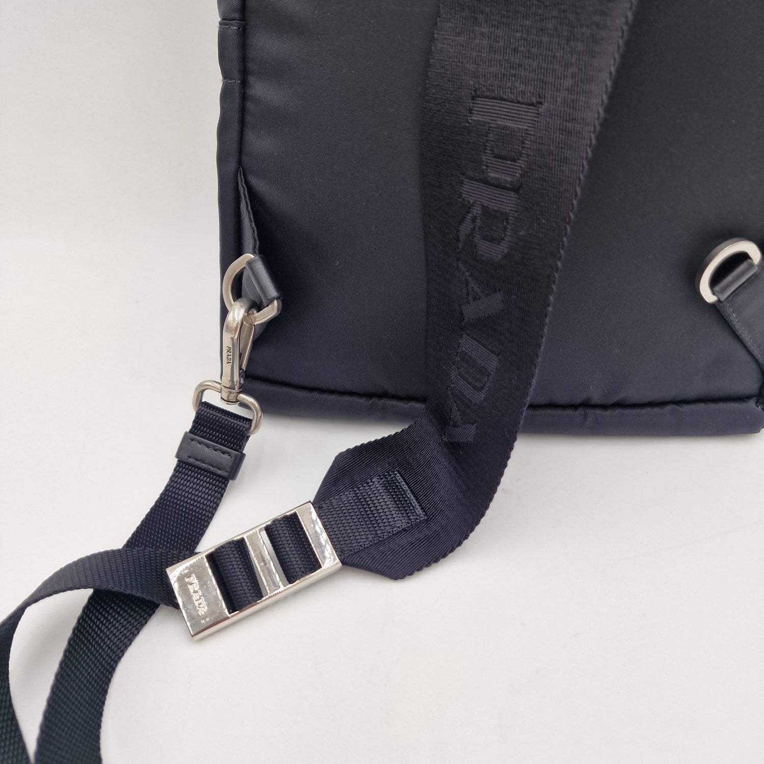Prada Re-Nylon Saffiano Leather Backpack